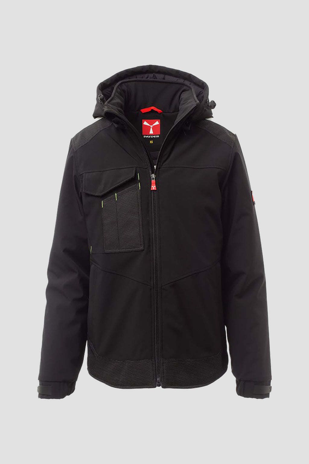 Payper Winterjacke PERFORMER PAD Herren Softshell schwarz