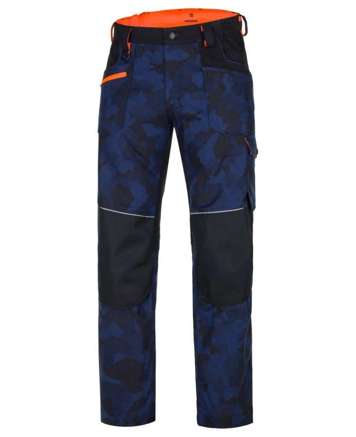 Bundhose ARDON®CREATRON®CAMO blau
