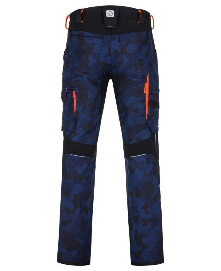 Bundhose ARDON®CREATRON®CAMO blau