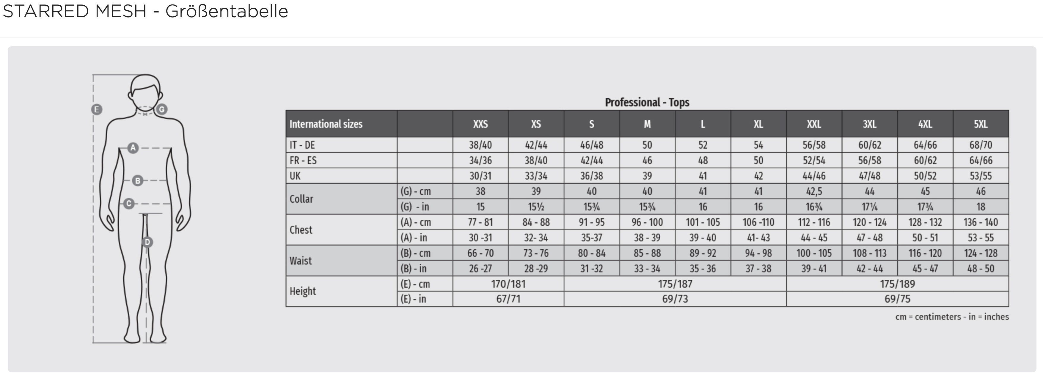Kochjacke Starlight Mesh