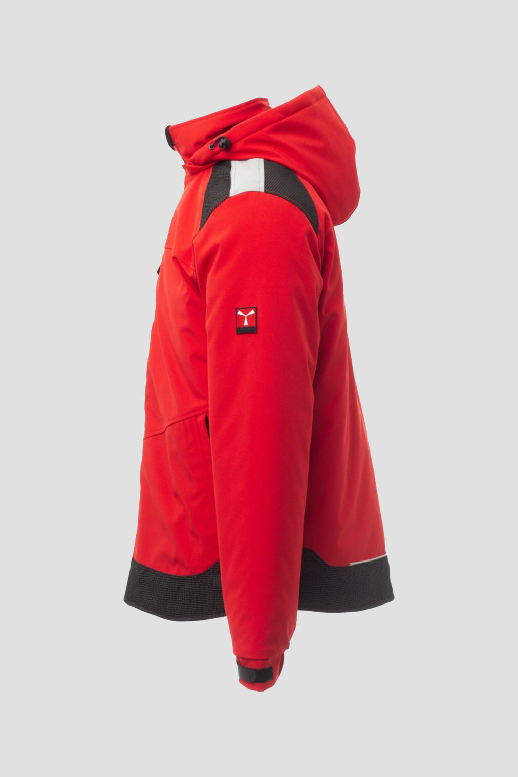 Payper Winterjacke PERFORMER PAD Herren Softshell seitlich rot