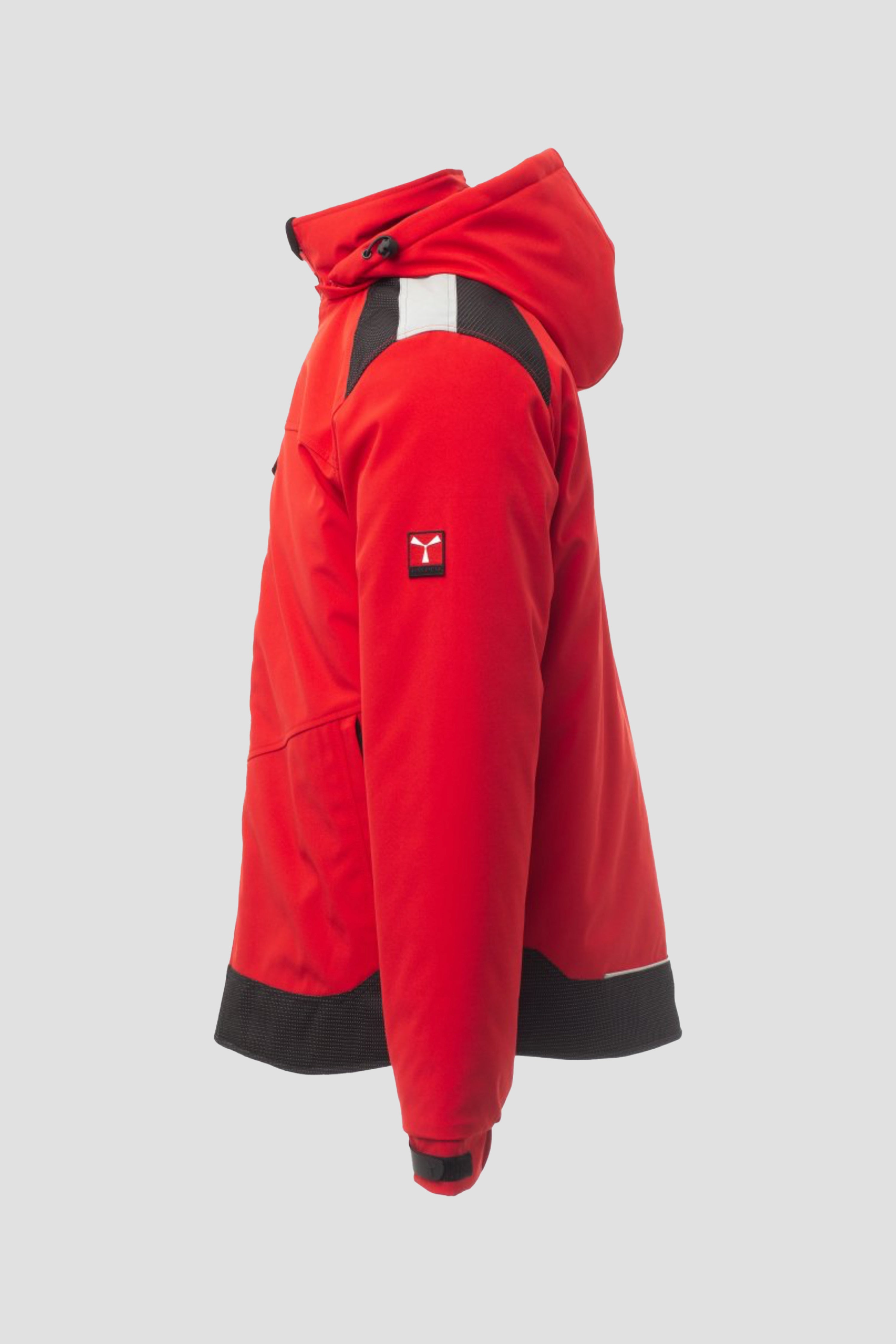Payper Winterjacke PERFORMER PAD Herren Softshell seitlich rot