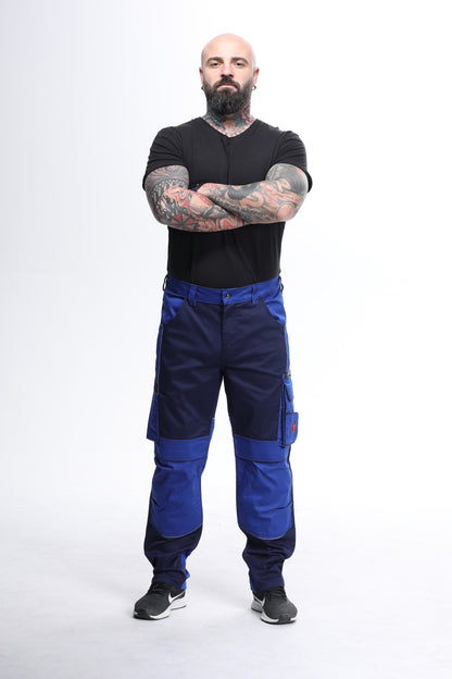 Arbeitshose Move Marine/Blau