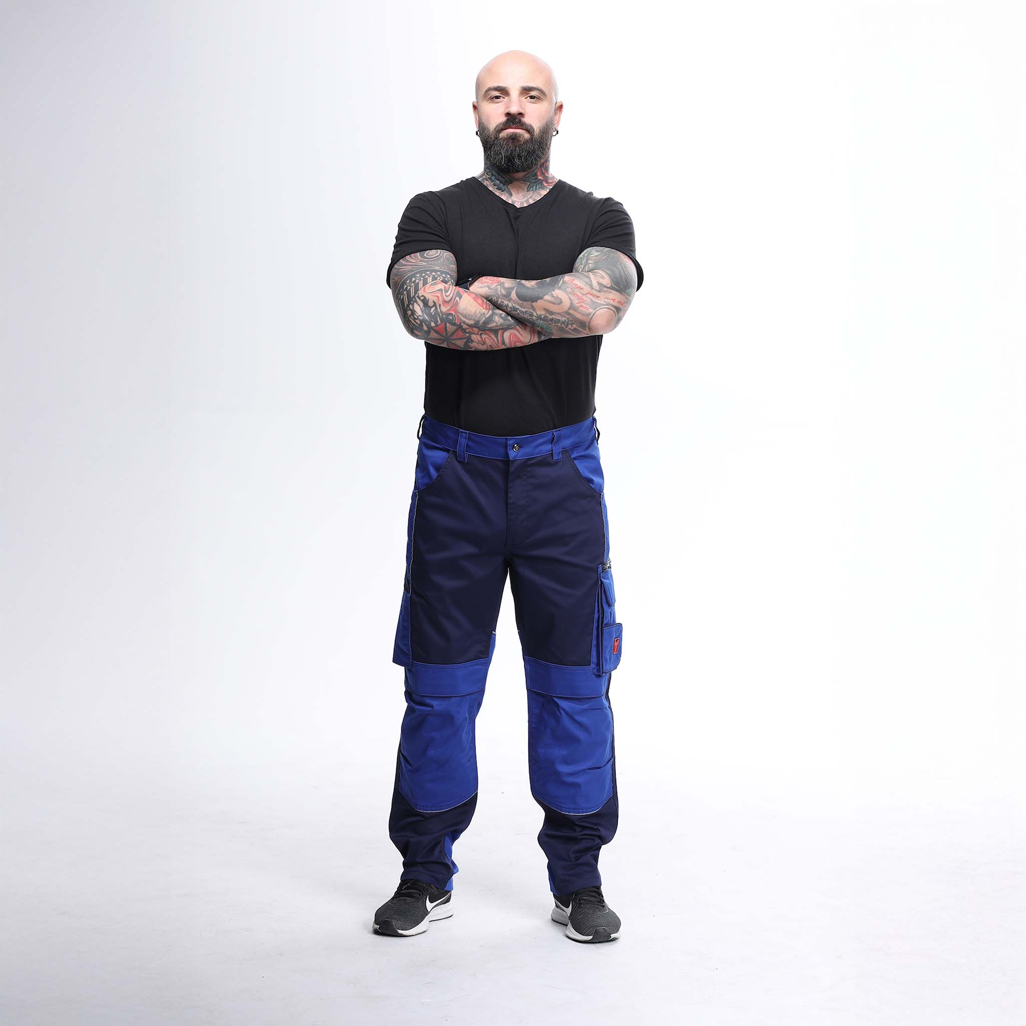 Arbeitshose Move Marine/Blau