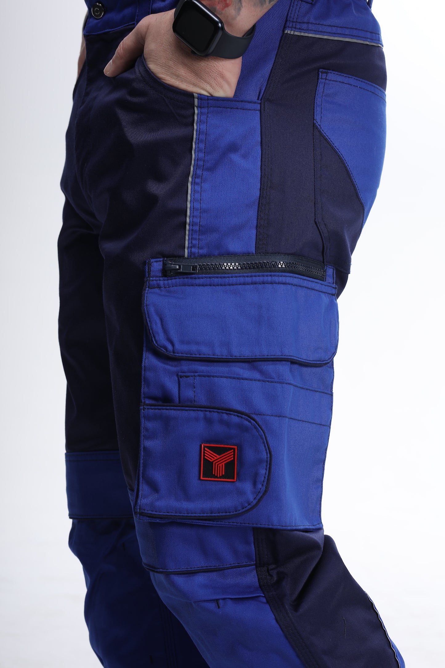 Arbeitshose Move Marine/Blau