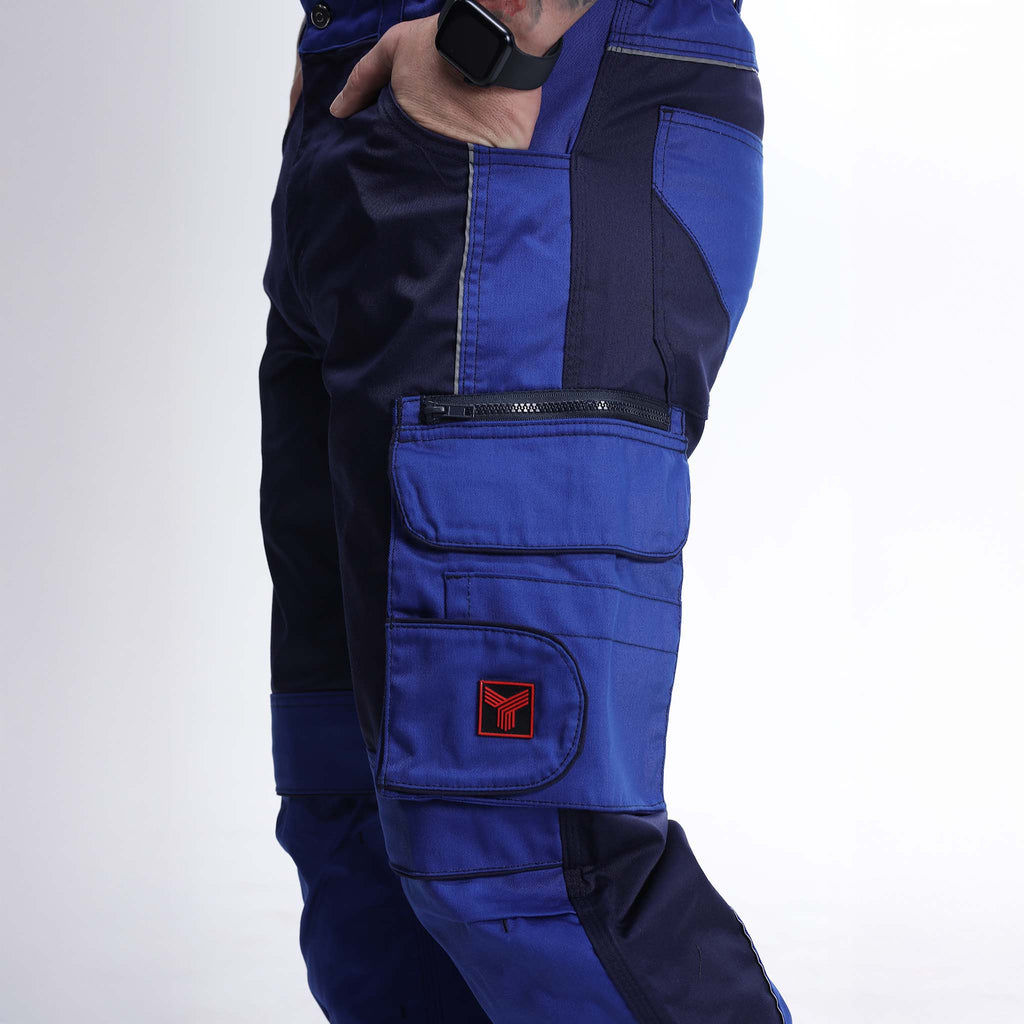 Arbeitshose Move Marine/Blau