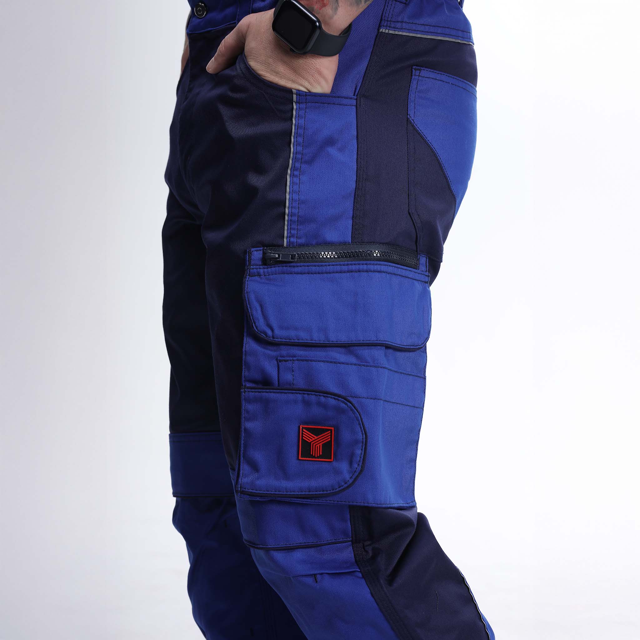 Arbeitshose Move Marine/Blau