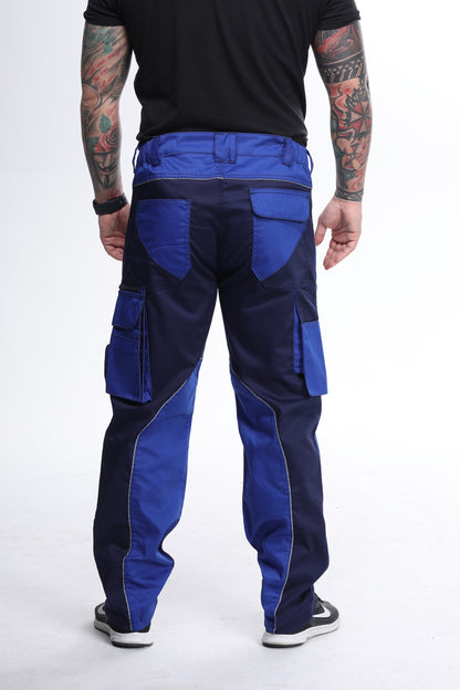 Arbeitshose Move Marine/Blau