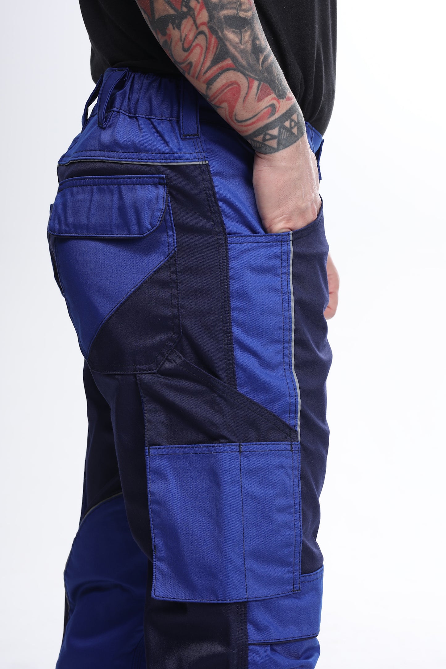 Arbeitshose Move Marine/Blau