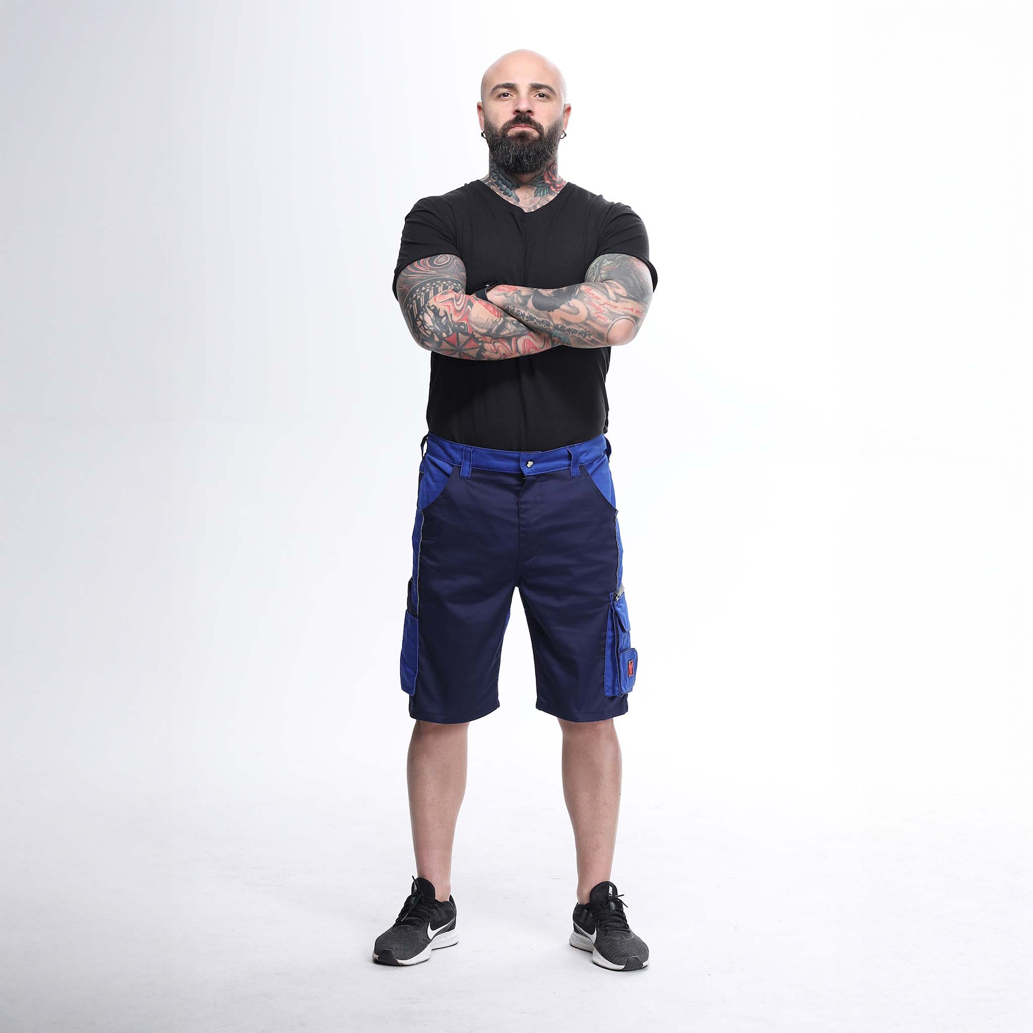 Kurze Arbeitshose Move Marine/Blau