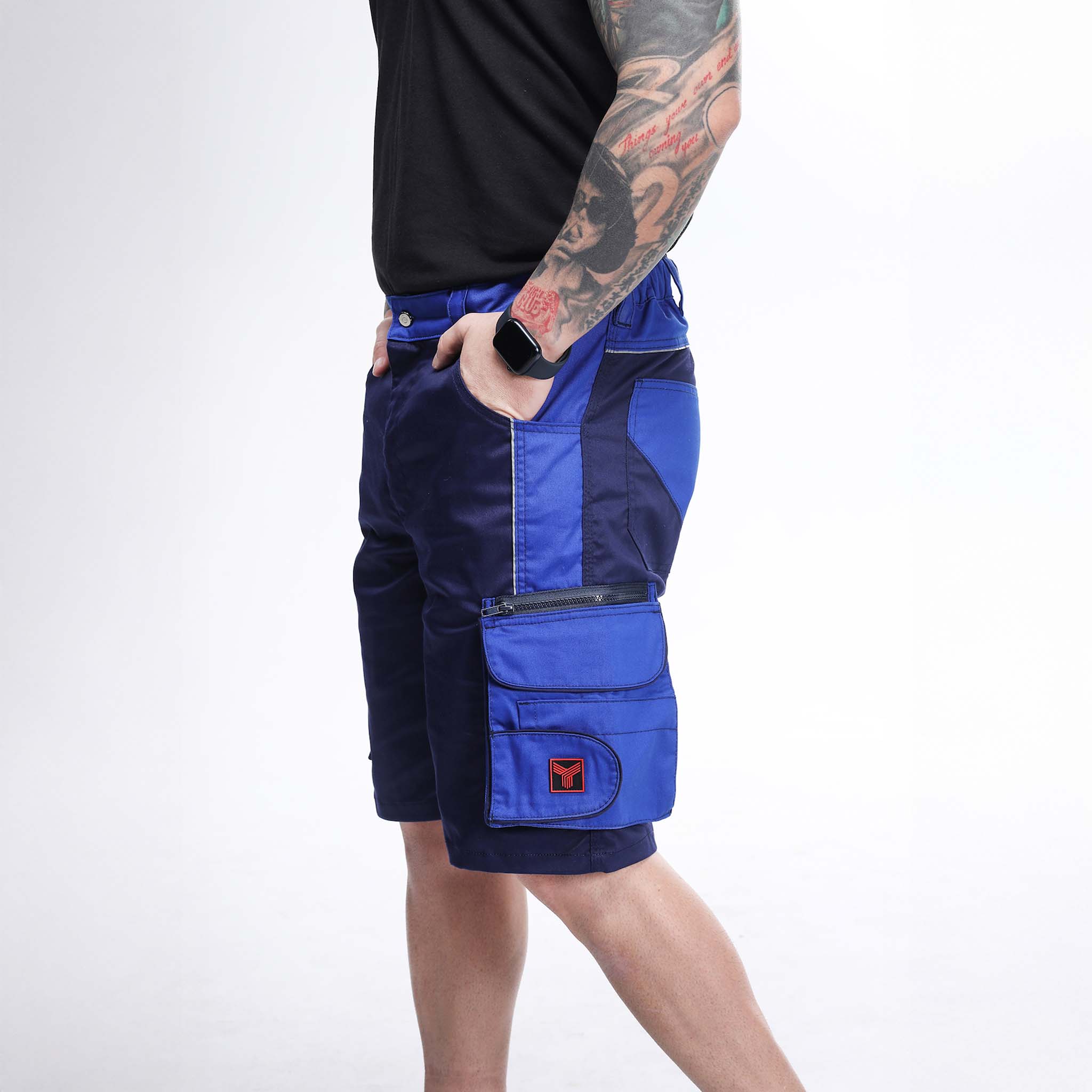 Kurze Arbeitshose Move Marine/Blau