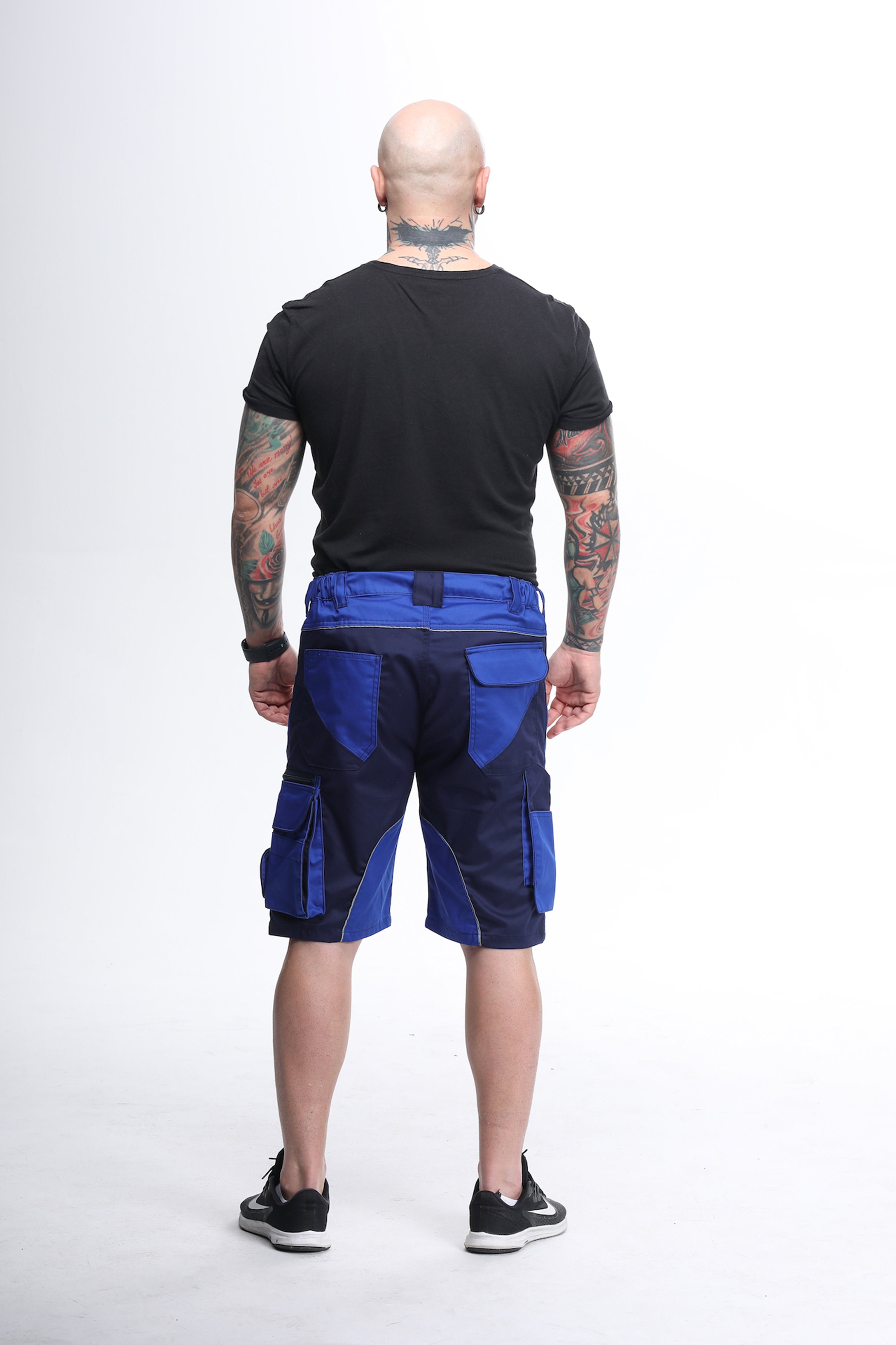 Short Work Trousers Move Marine/Blue
