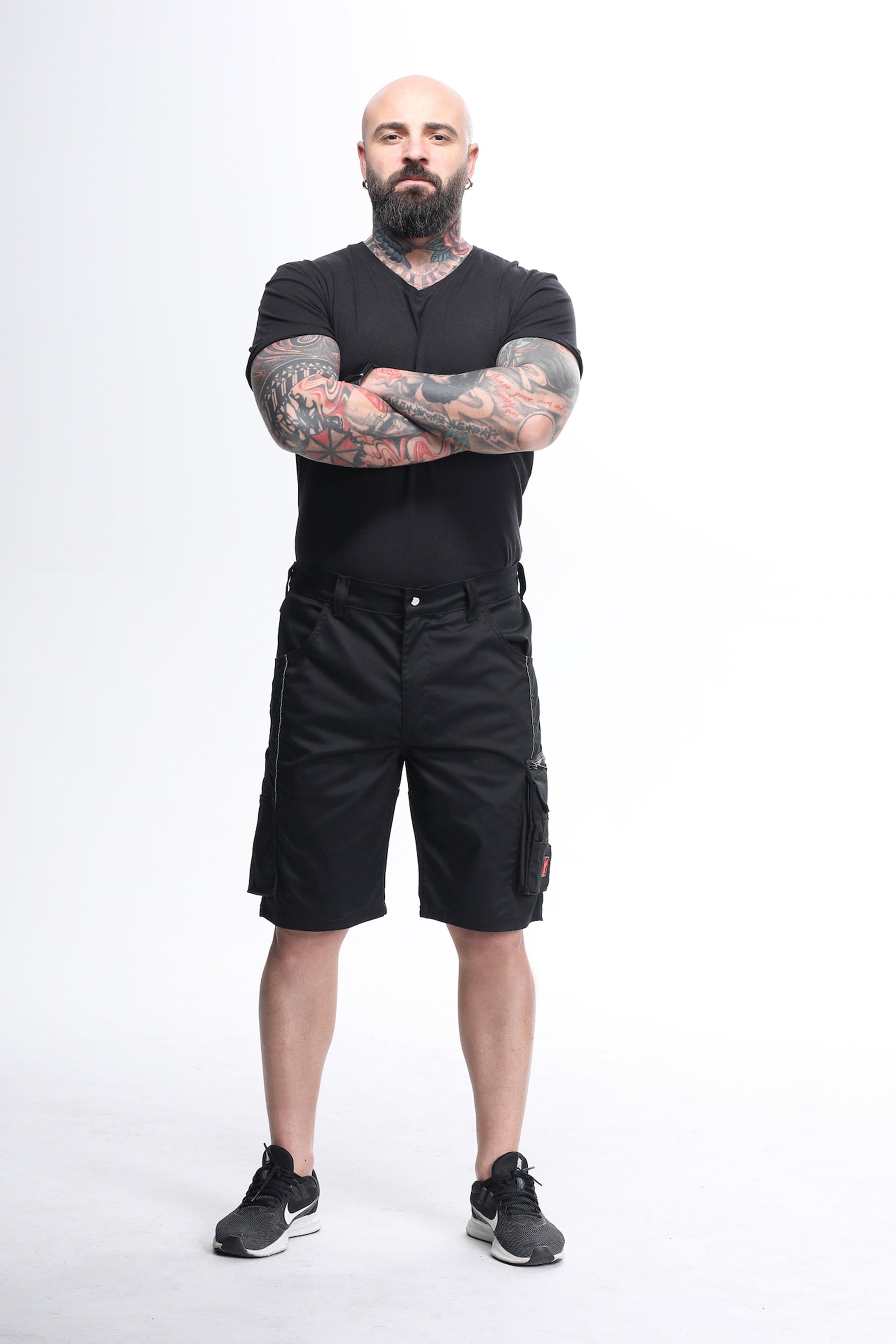 Short Work Pants Move Black