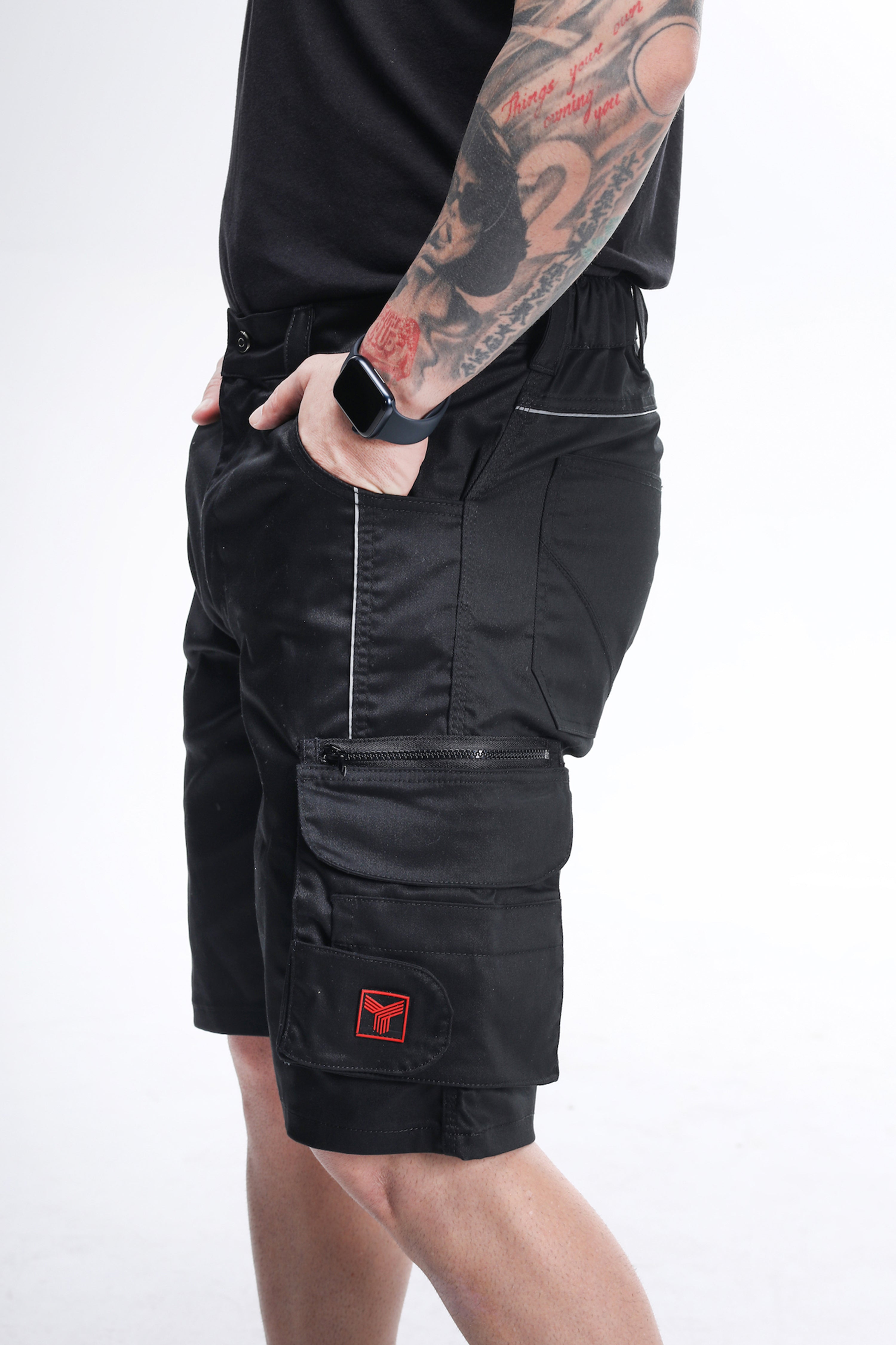 Short Work Pants Move Black