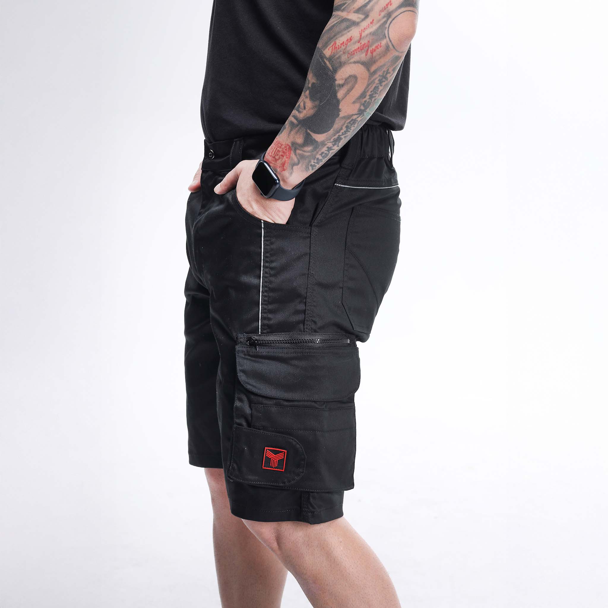 Kurze Arbeitshose Move Schwarz