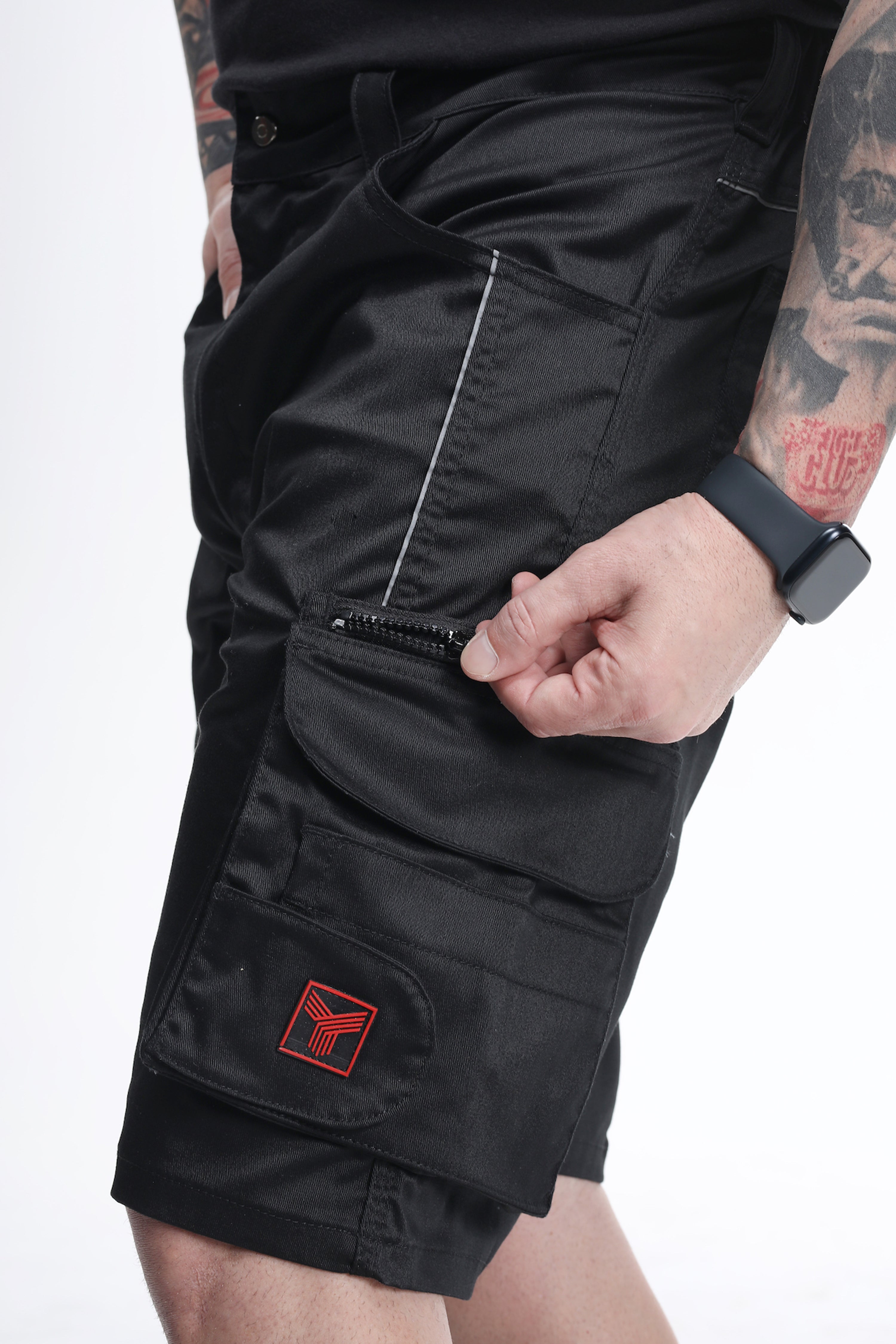 Short Work Pants Move Black