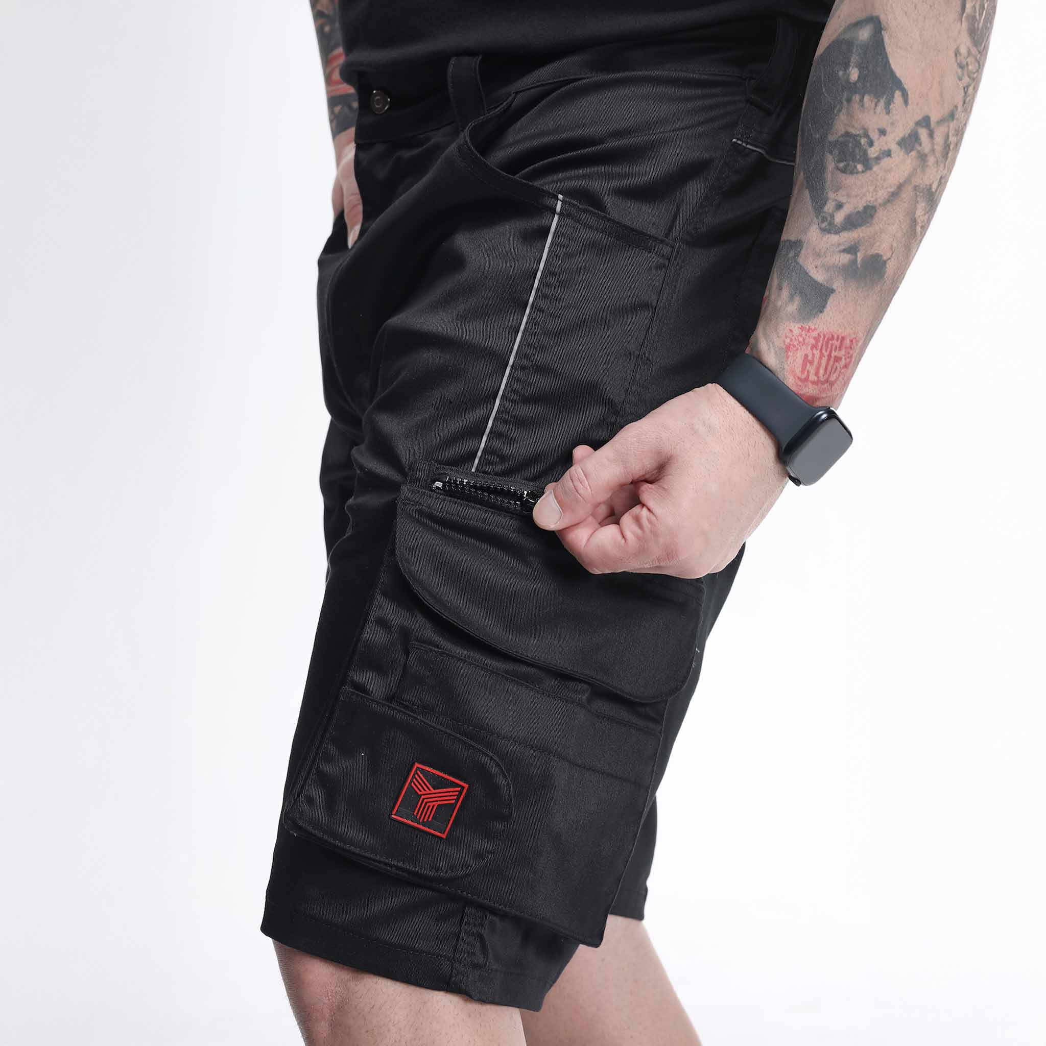 Kurze Arbeitshose Move Schwarz