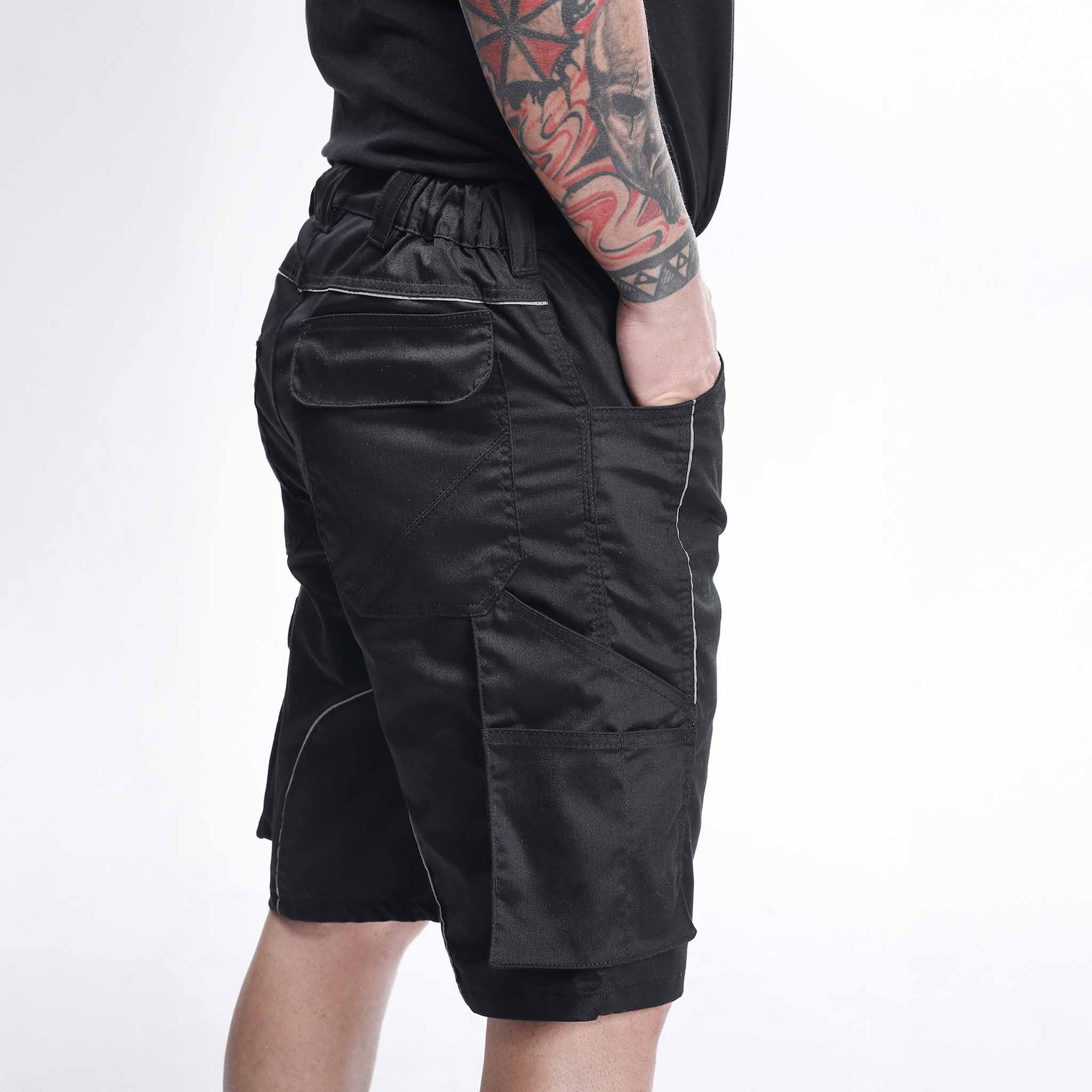 Kurze Arbeitshose Move Schwarz