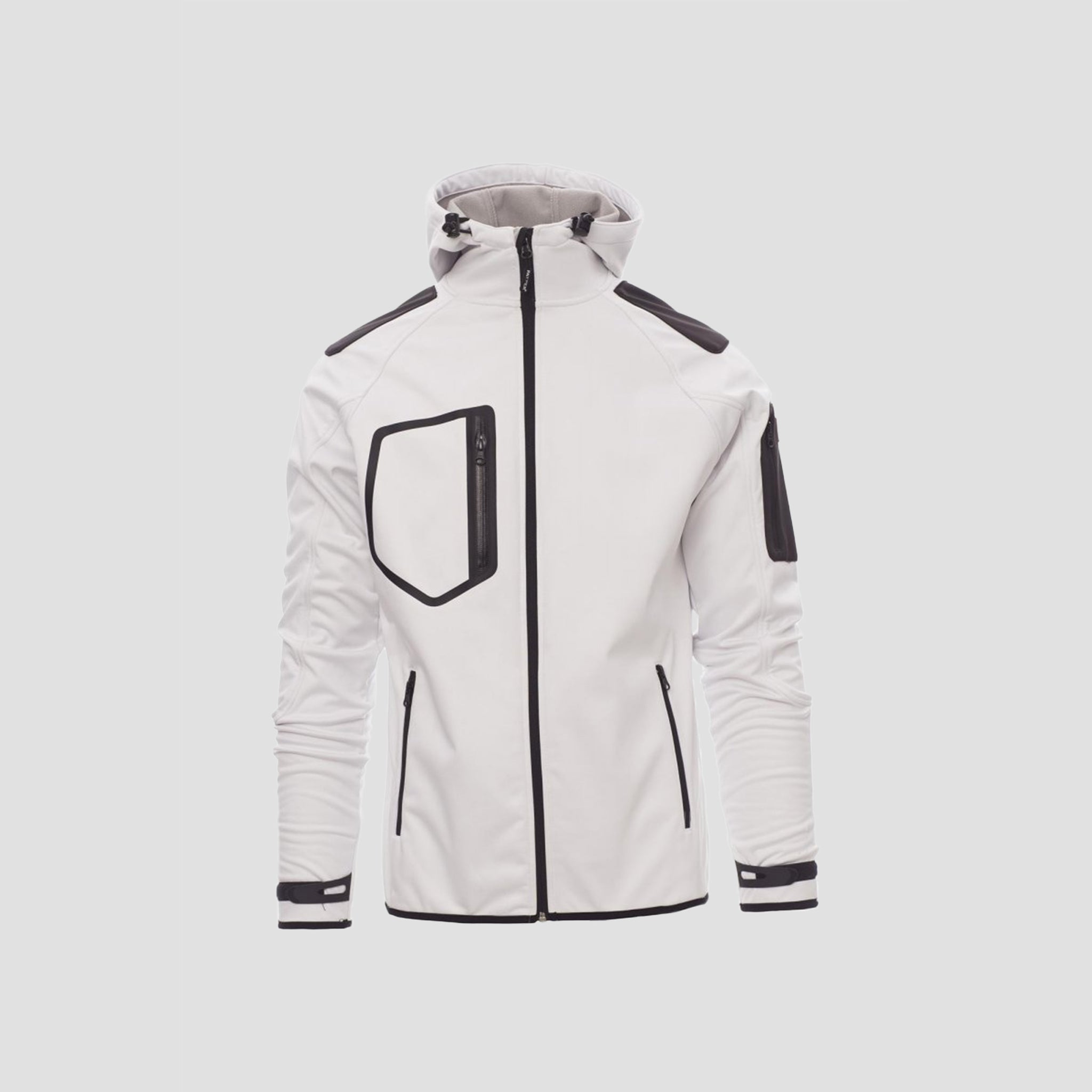 Shoftshelljacke Weiß