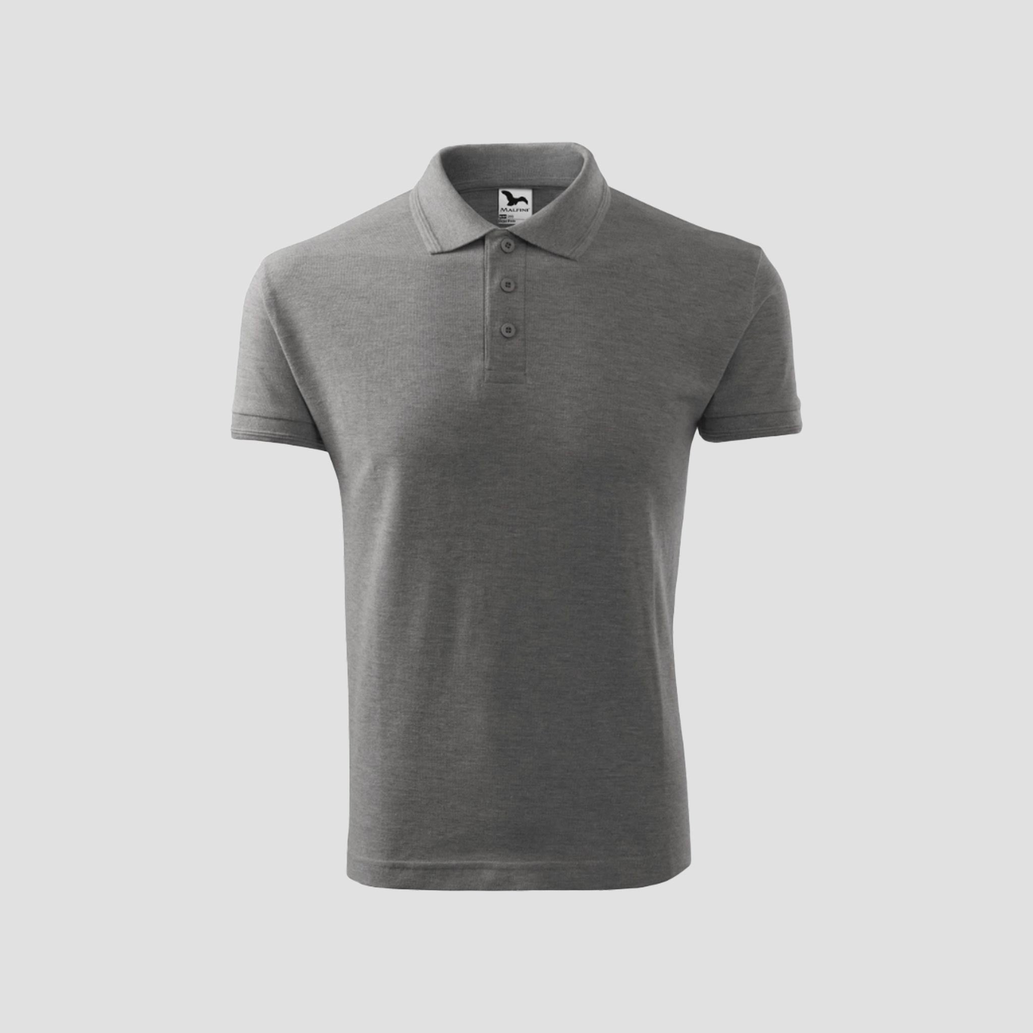 Pique Polohemd Herren