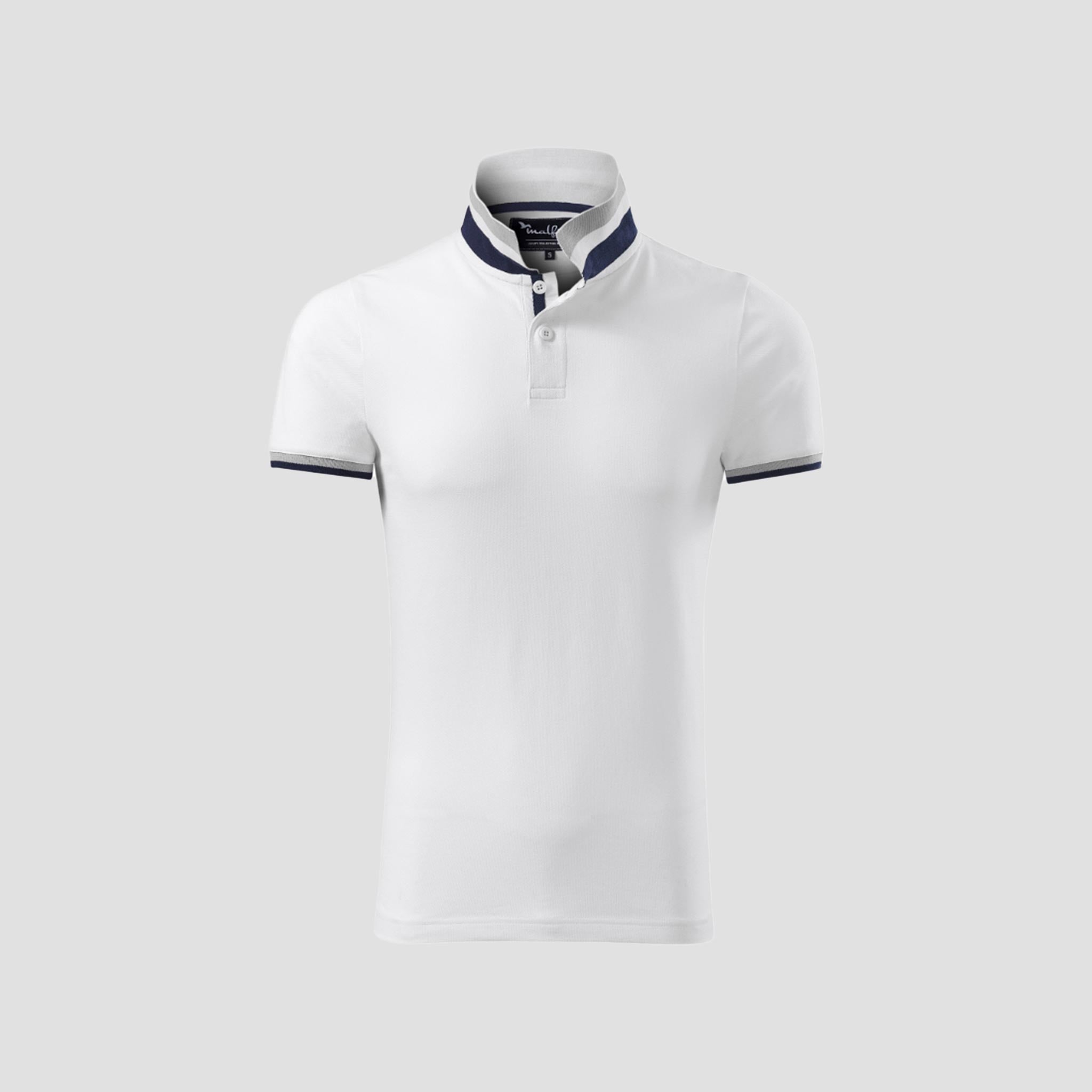Polo-Shirt mit Kontraststreifen COLLAR UP