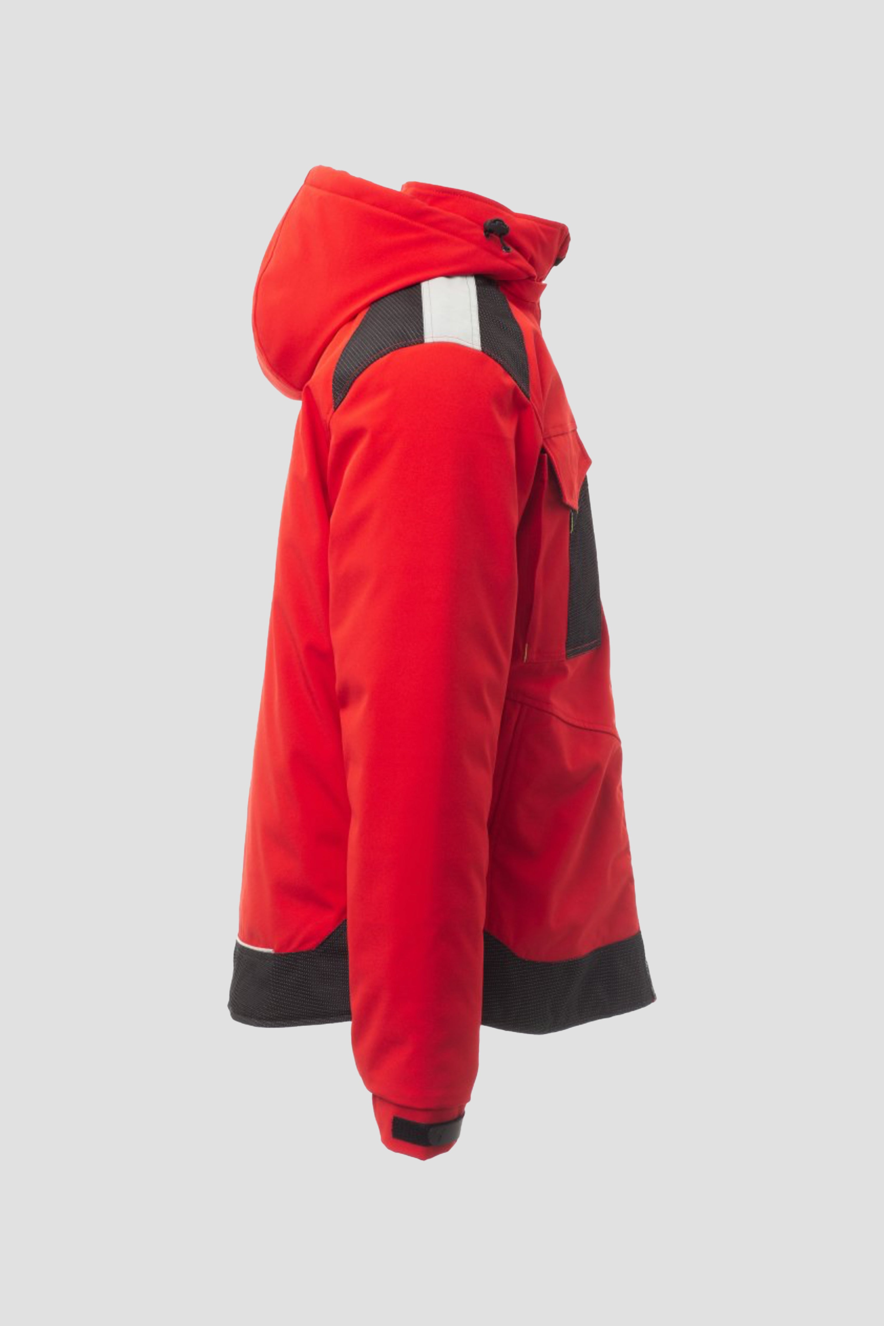 Payper Winterjacke PERFORMER PAD Herren Softshell seitlich rot