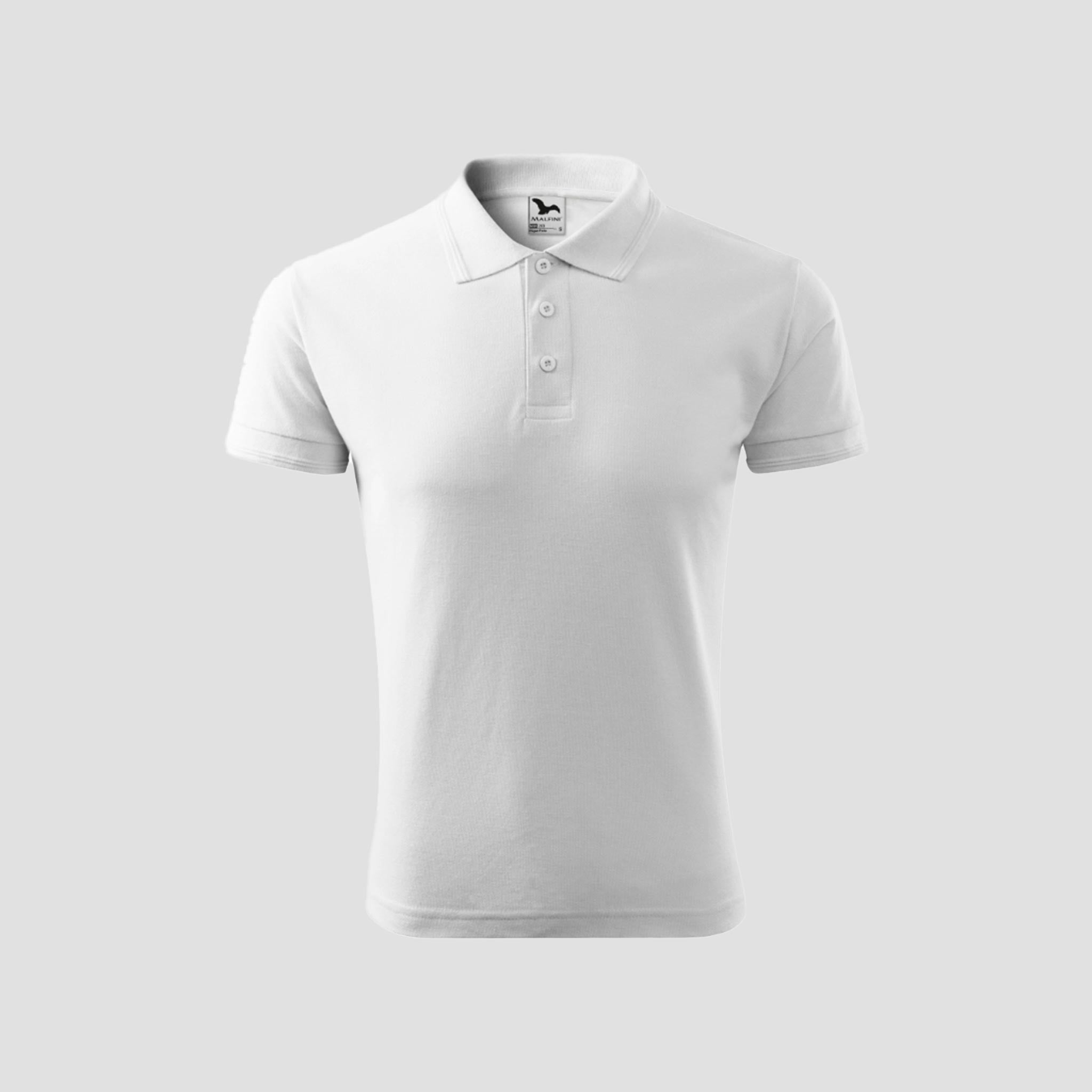 Pique Polohemd Herren