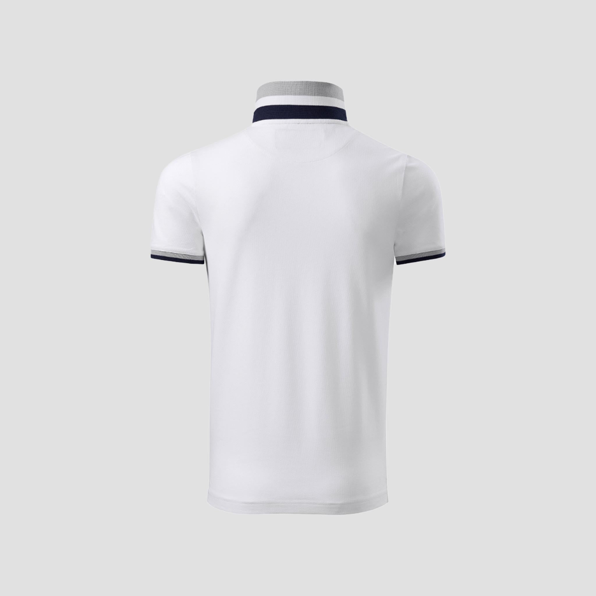 Polo-Shirt mit Kontraststreifen COLLAR UP