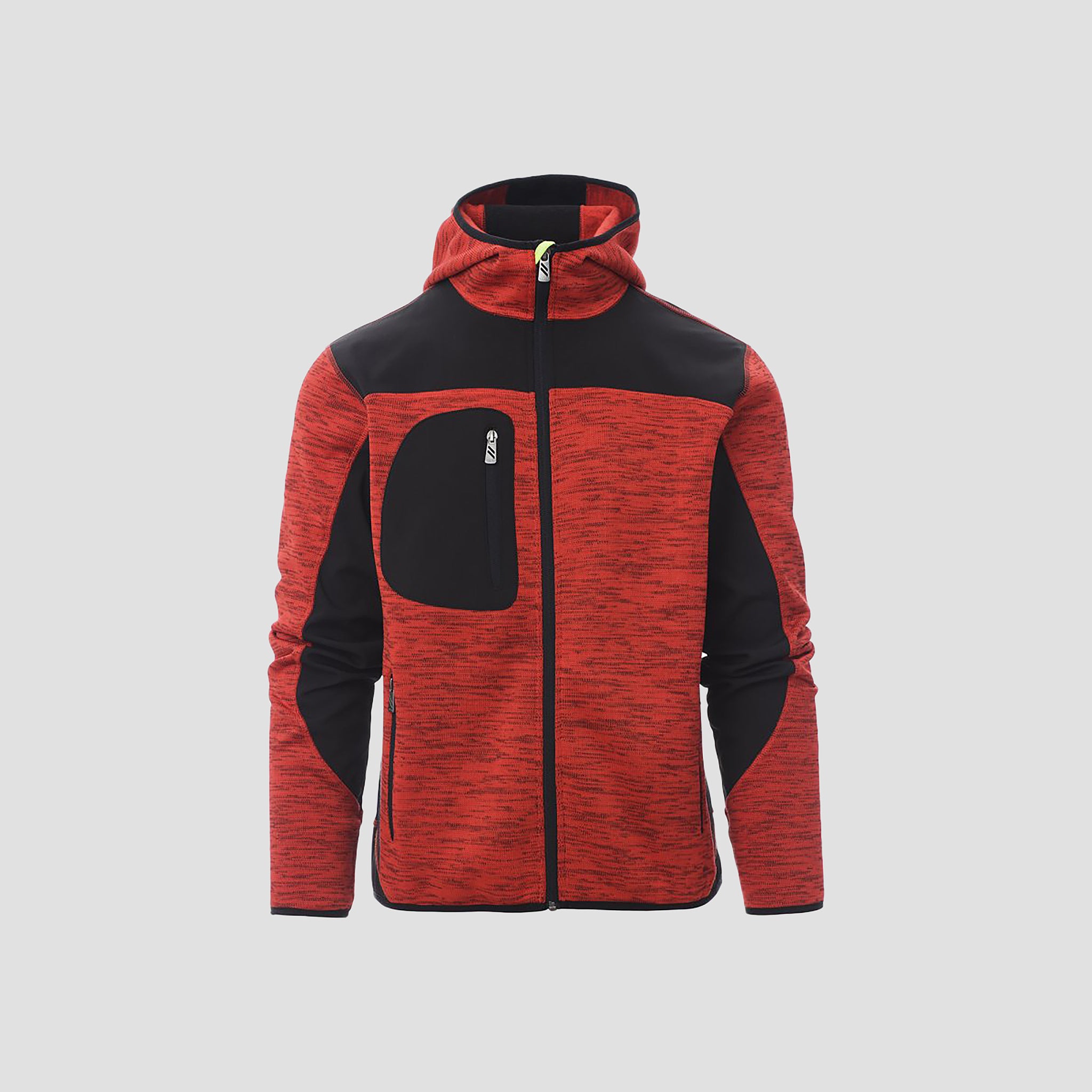 Gestrickte Fleece Herrenjacke TRIP