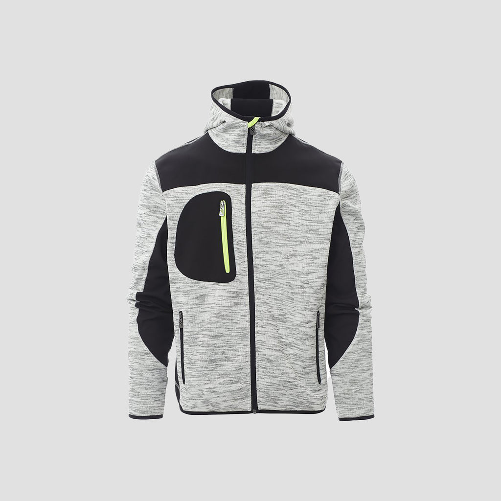 Gestrickte Fleece Herrenjacke TRIP