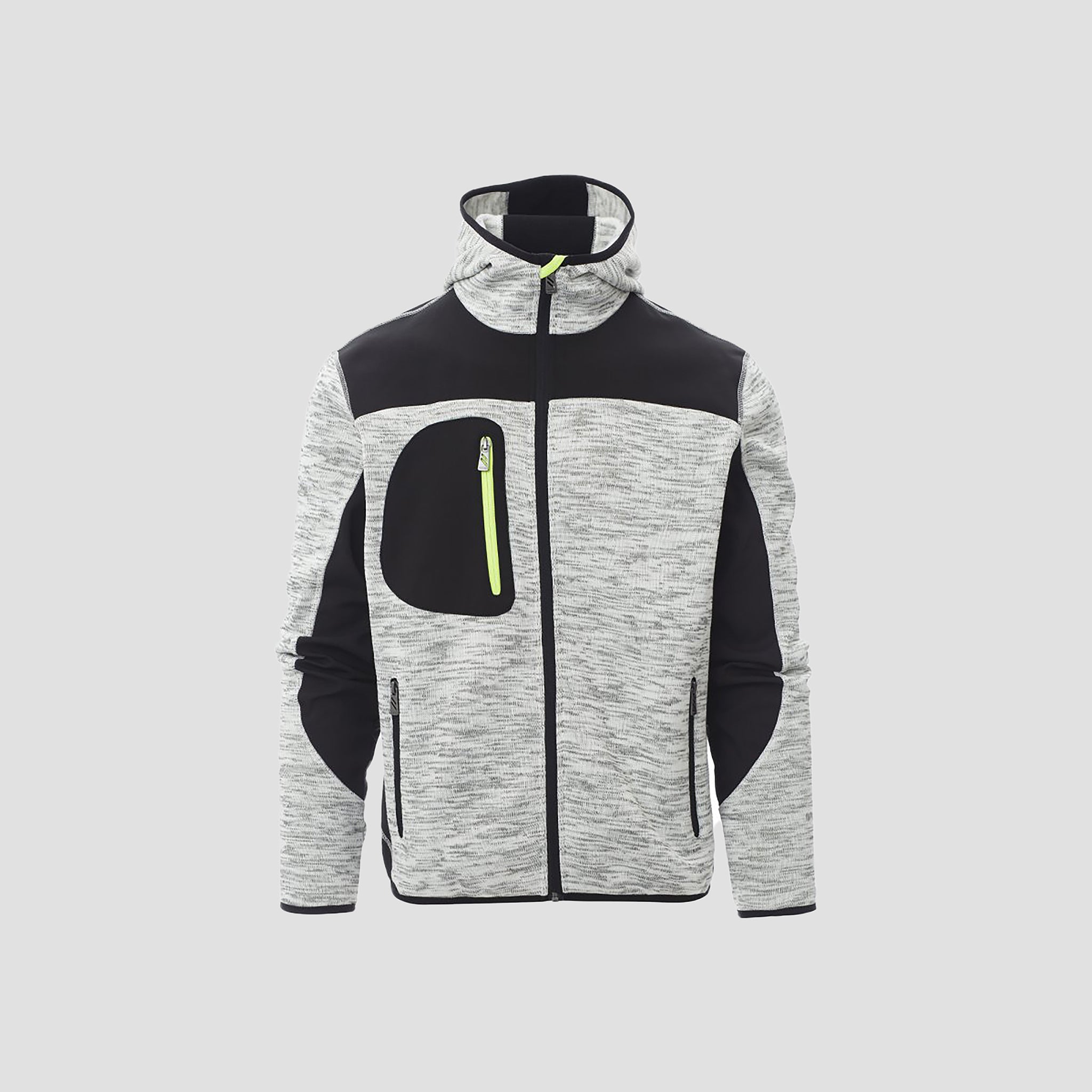 Gestrickte Fleece Herrenjacke TRIP