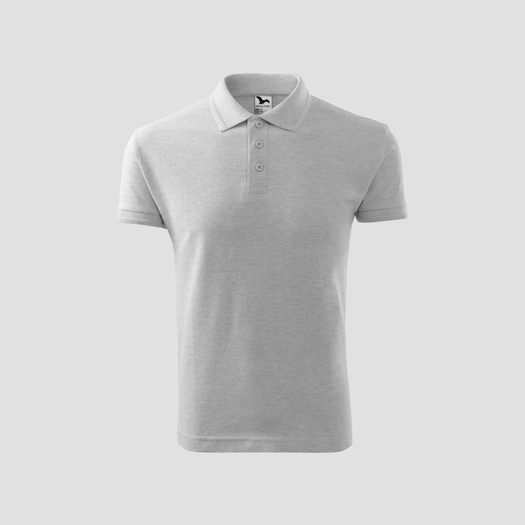 Pique Polohemd Herren