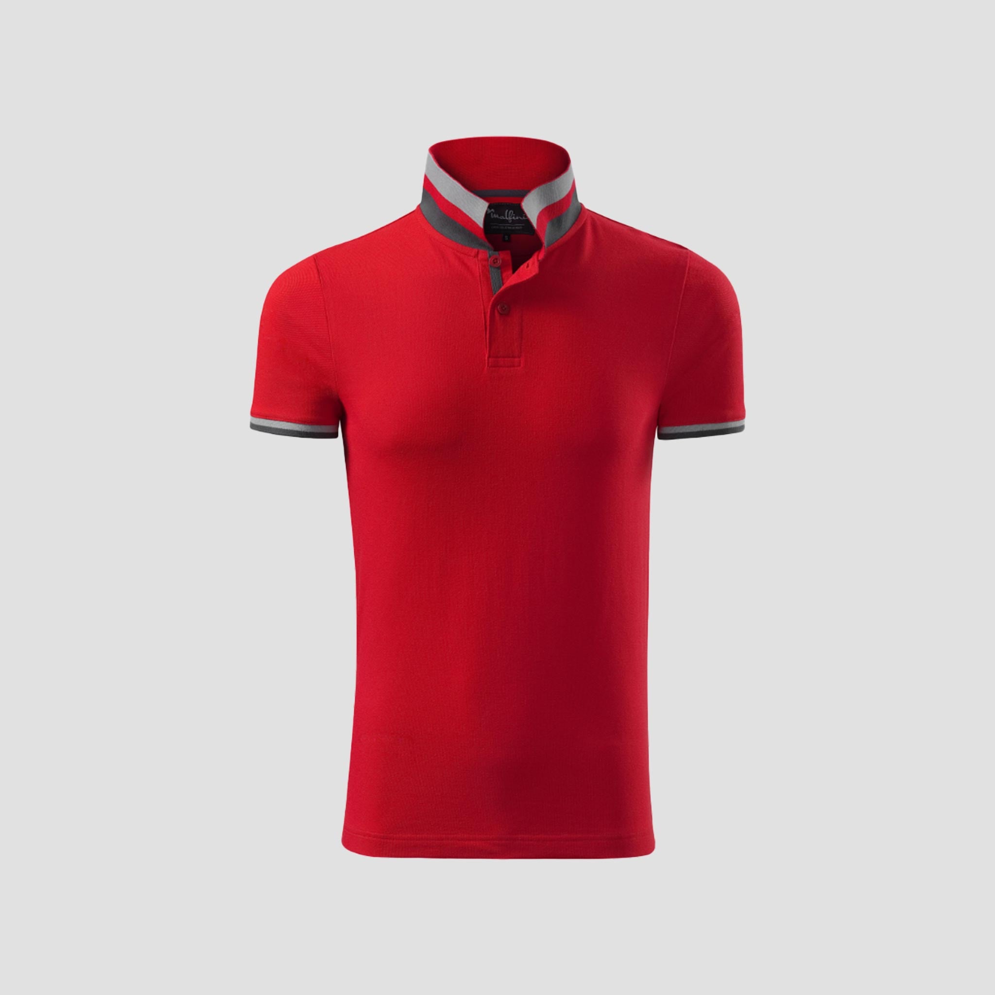 Polo-Shirt mit Kontraststreifen COLLAR UP