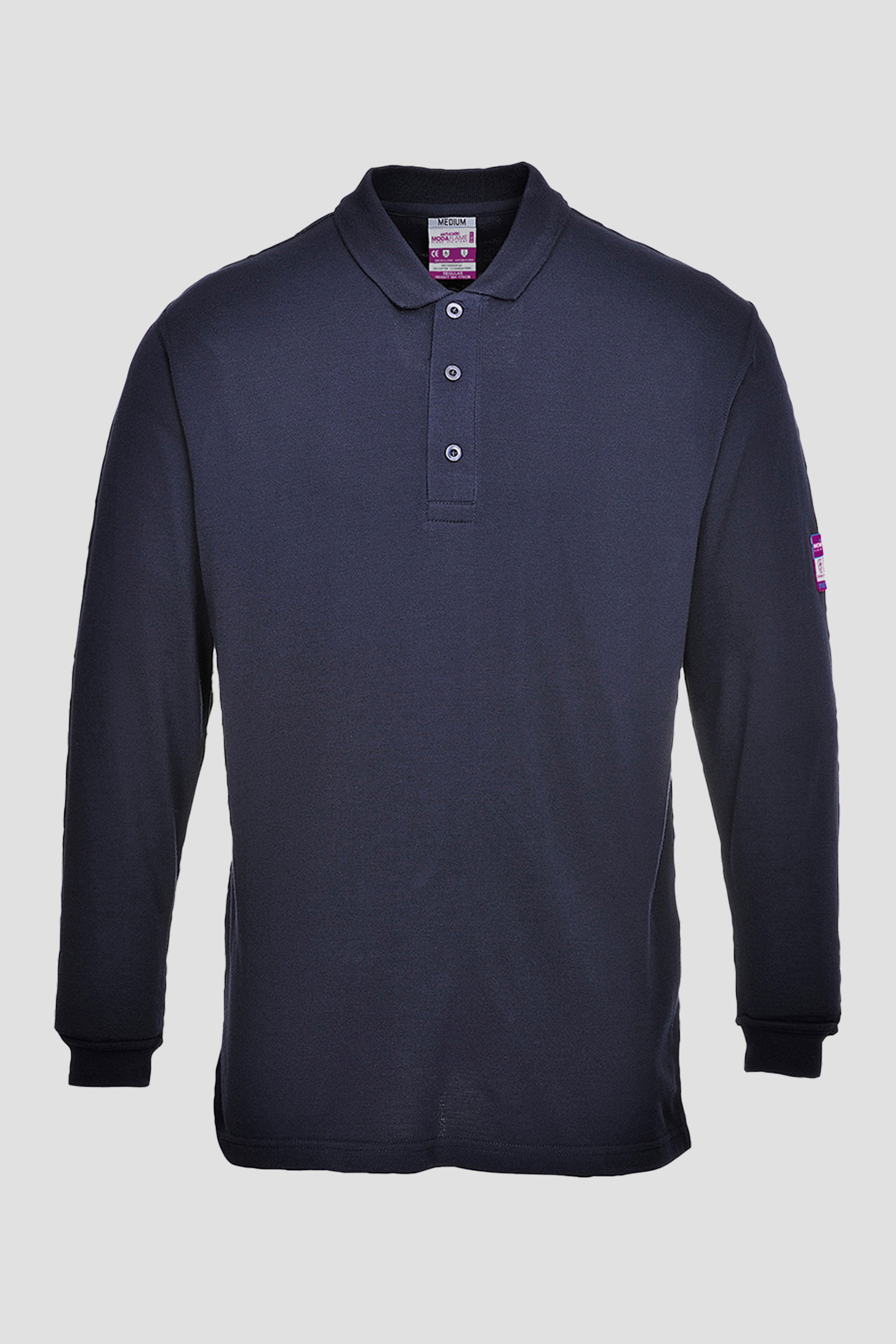 Flame Protection - Long Sleeve Polo Shirt PORTWEST FR10