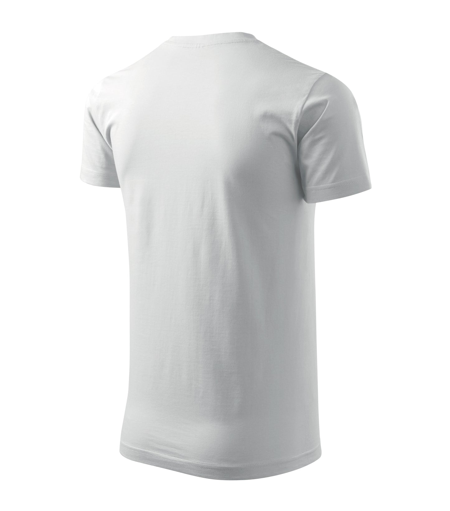 Basic T-Shirt Herren Weiß