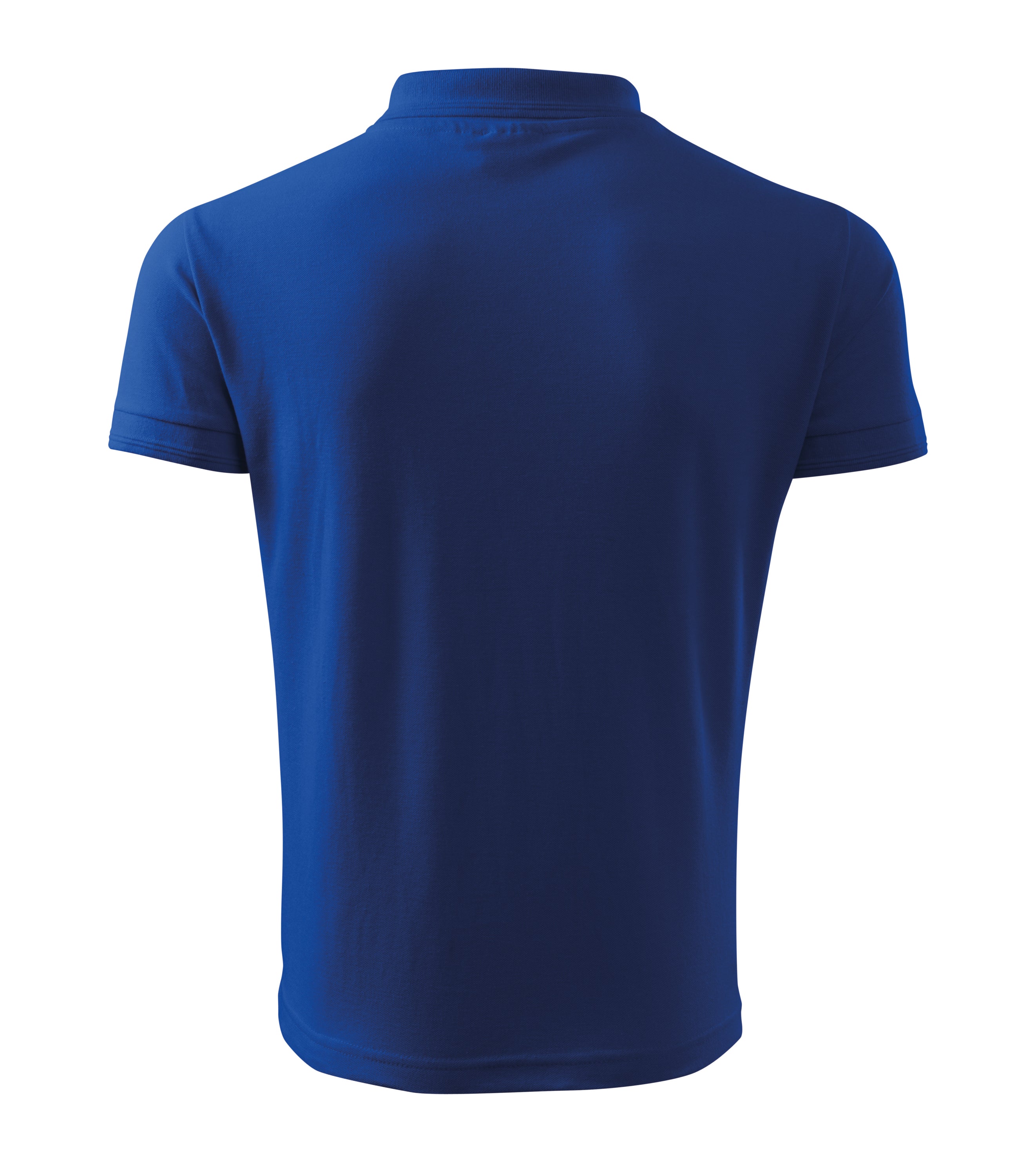 Pique Polo Shirt Men's Royal Blue