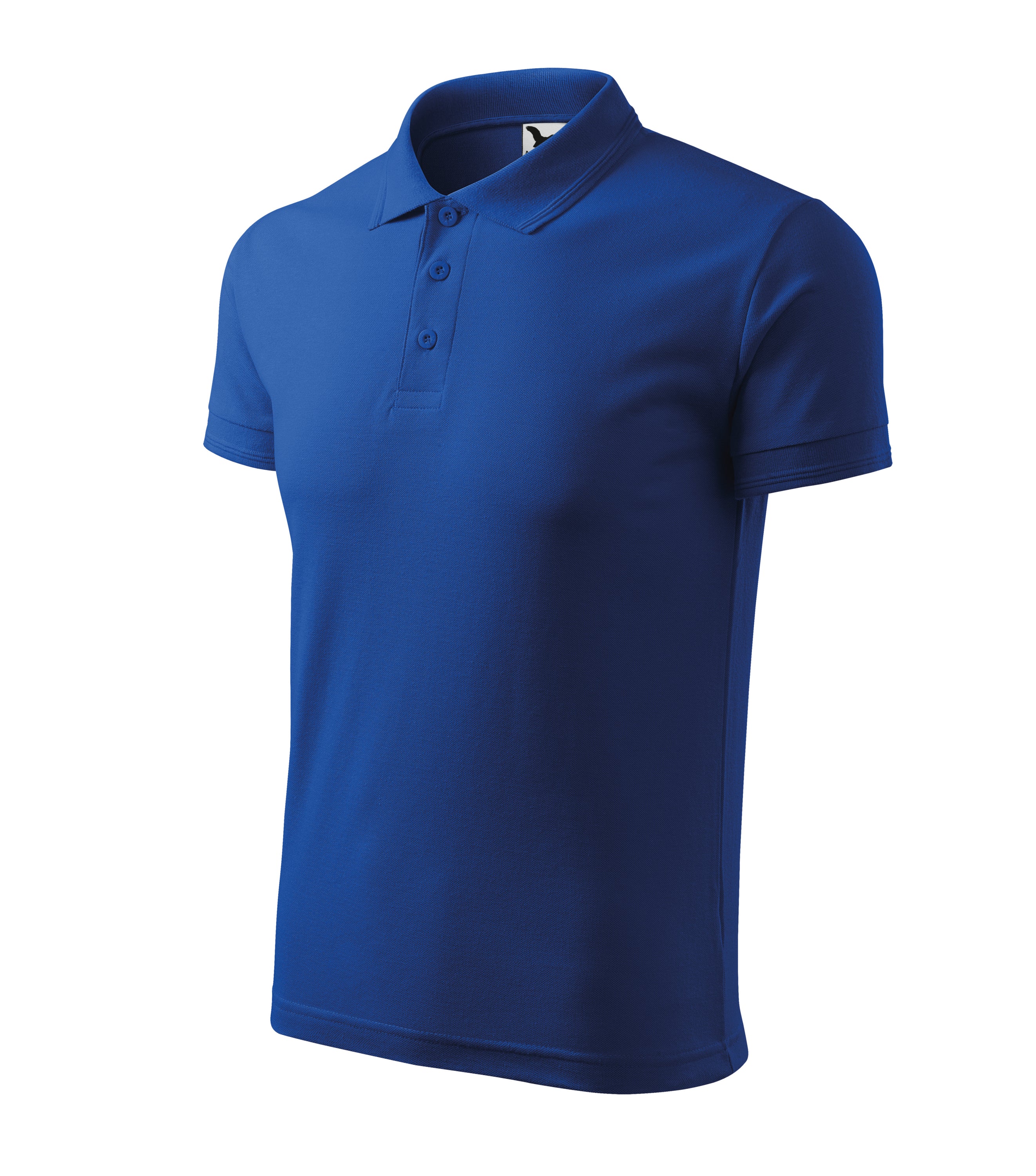 Pique Polo Shirt Men's Royal Blue