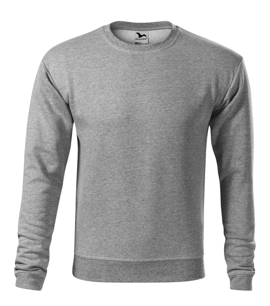 Essential Sweatshirt Herren Dunkelgrau Melliert