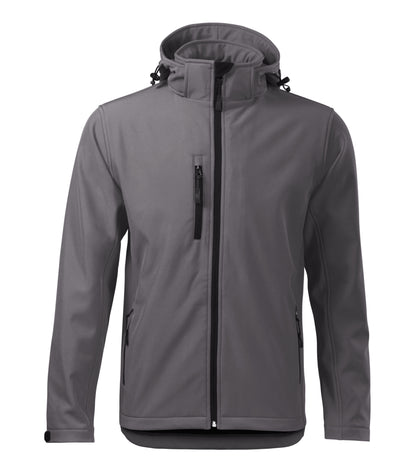 Performance Softshelljacke Herren Stahlgrau