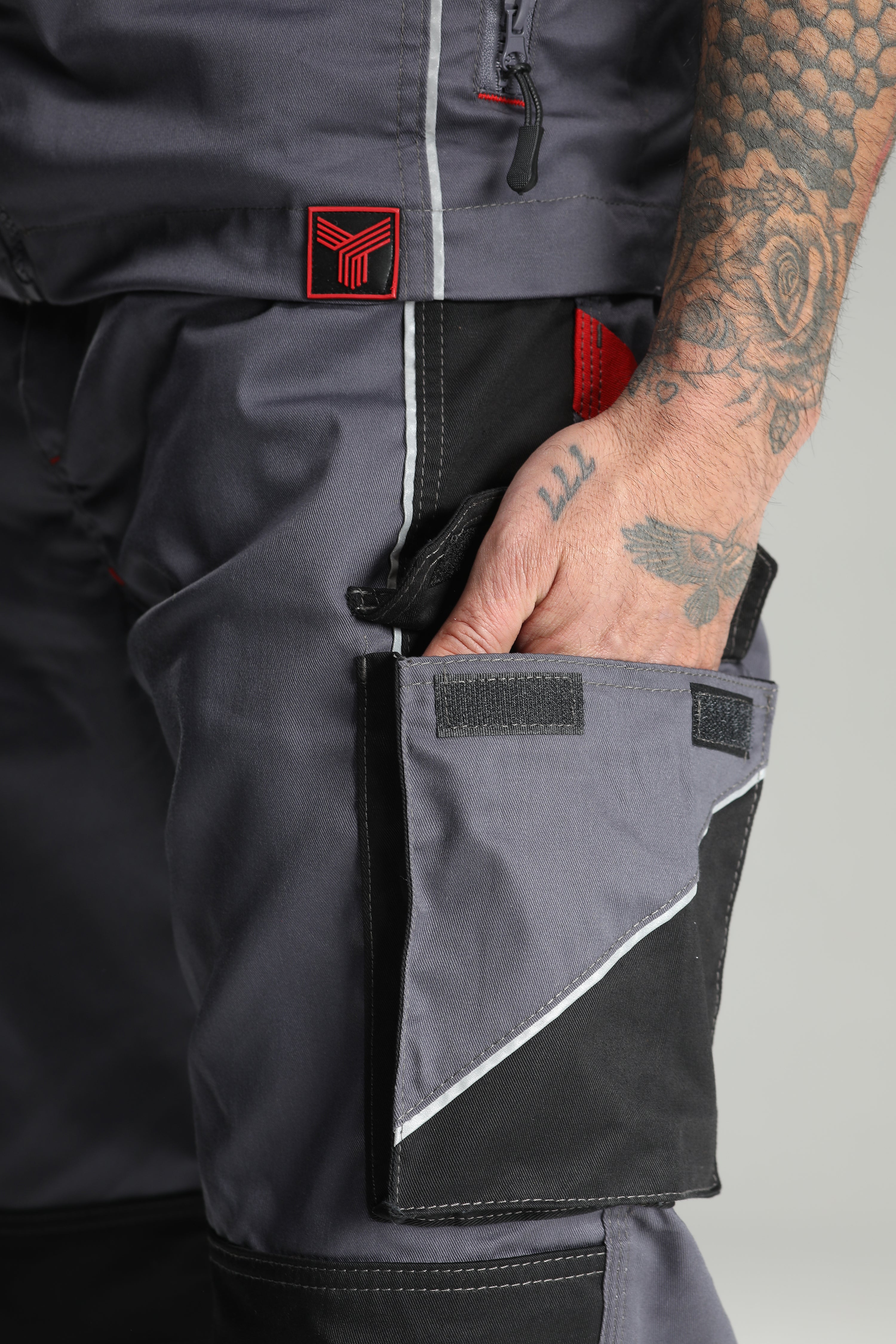 Thermo Hose Elastic. Alpine Gray/Black