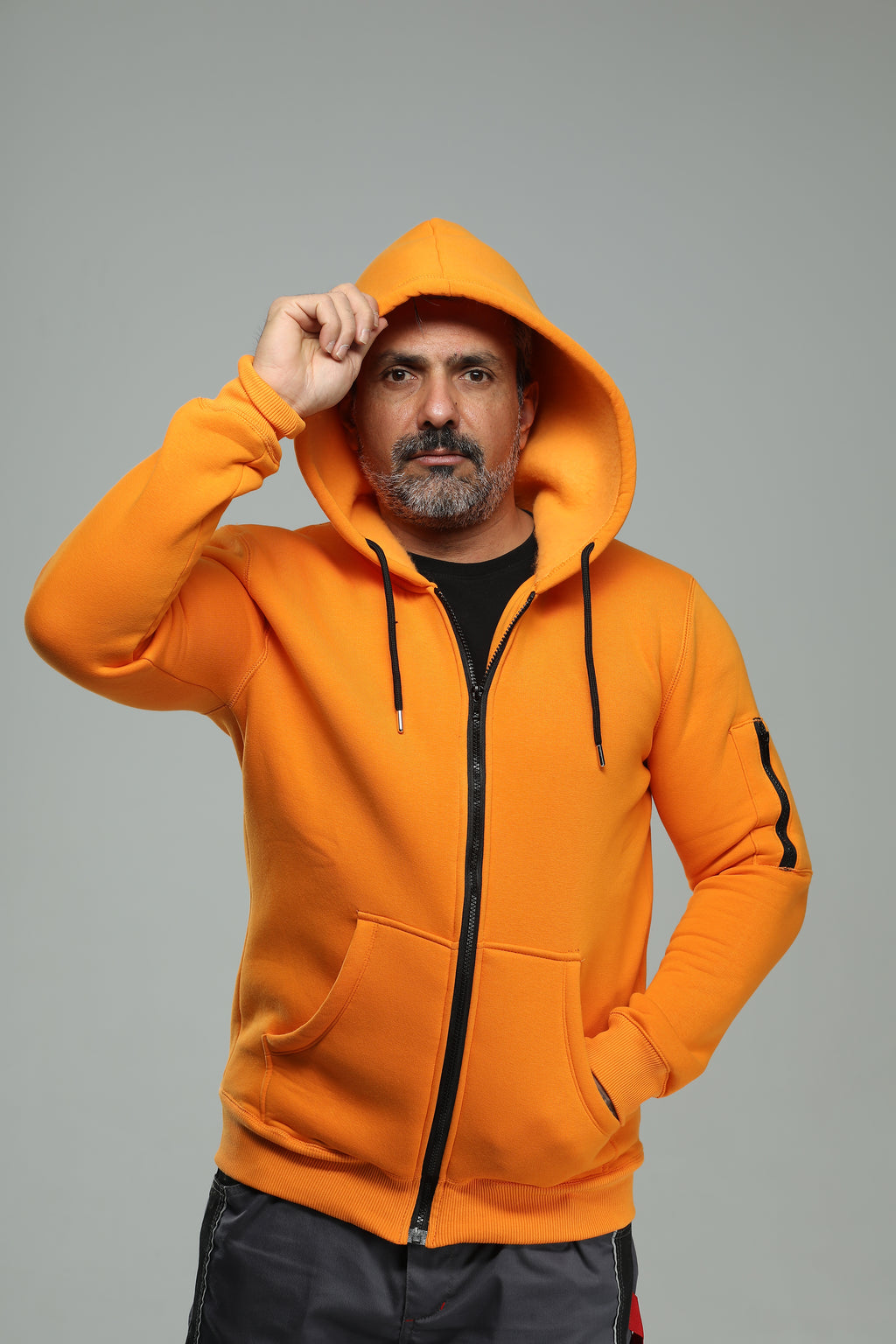 Hoodie sweater jacket
