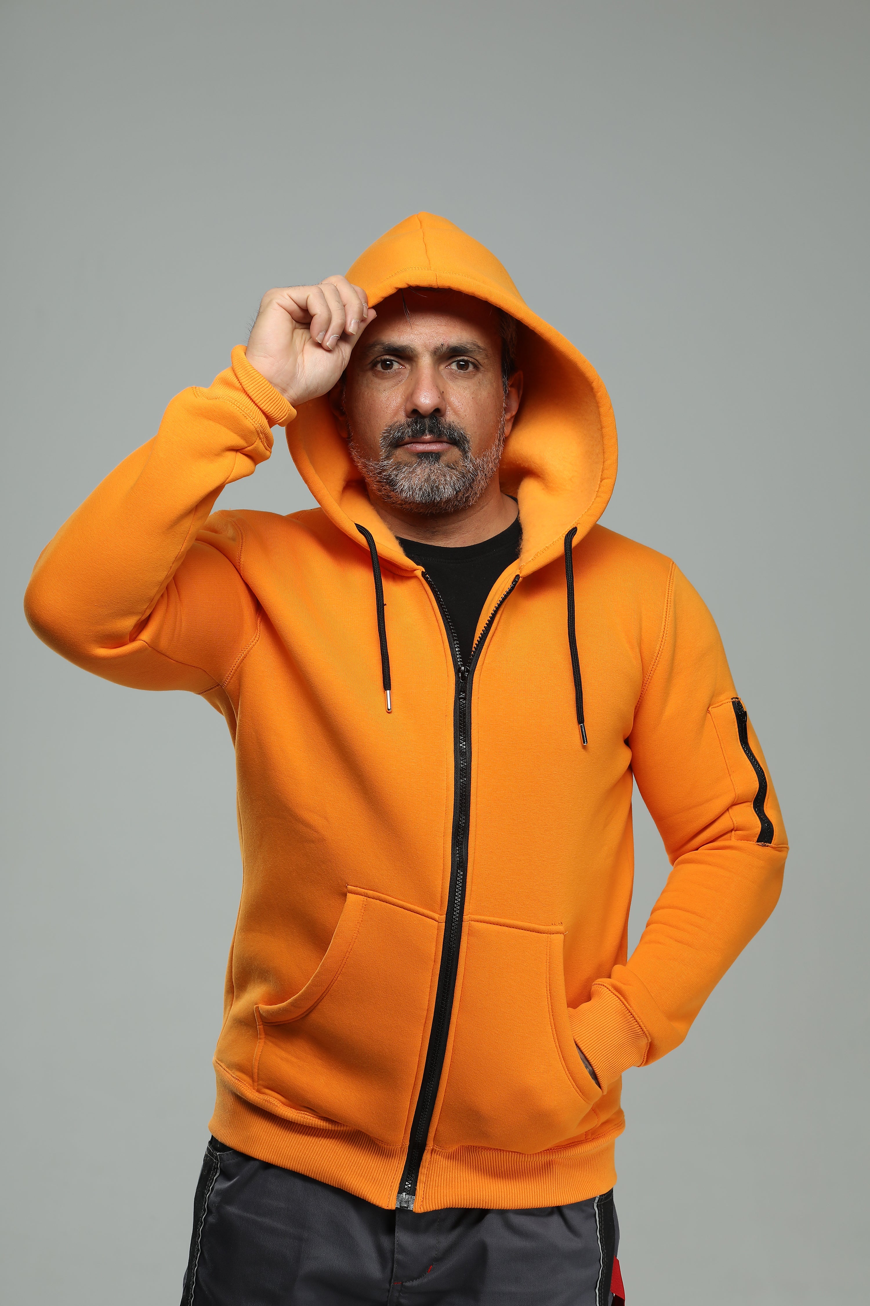 Hoodie sweater jacket