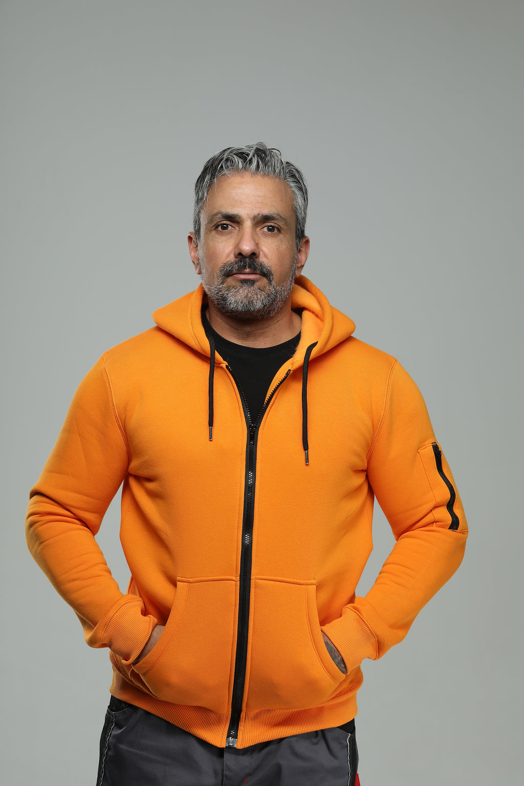 Hoodie sweater jacket