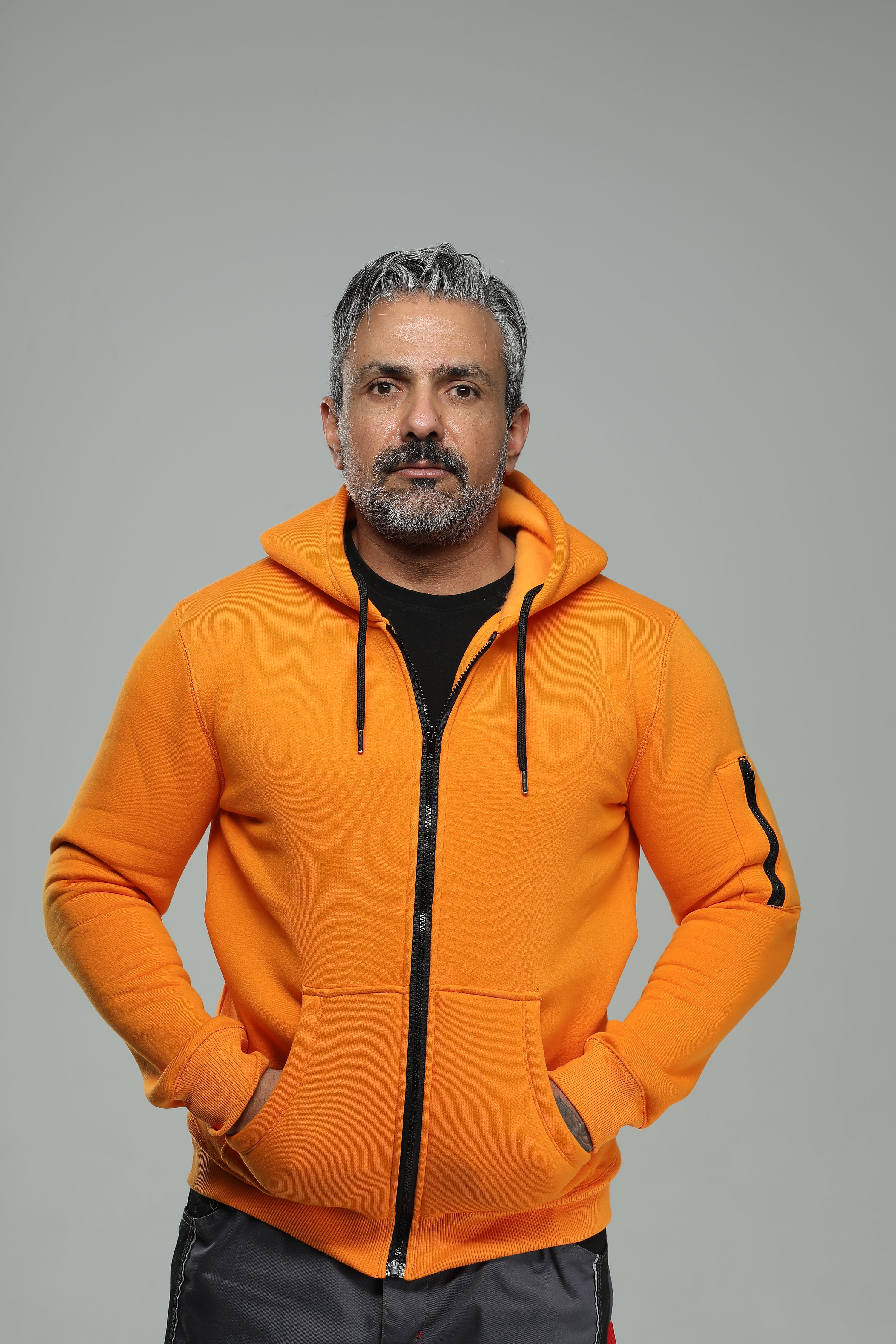Hoodie sweater jacket