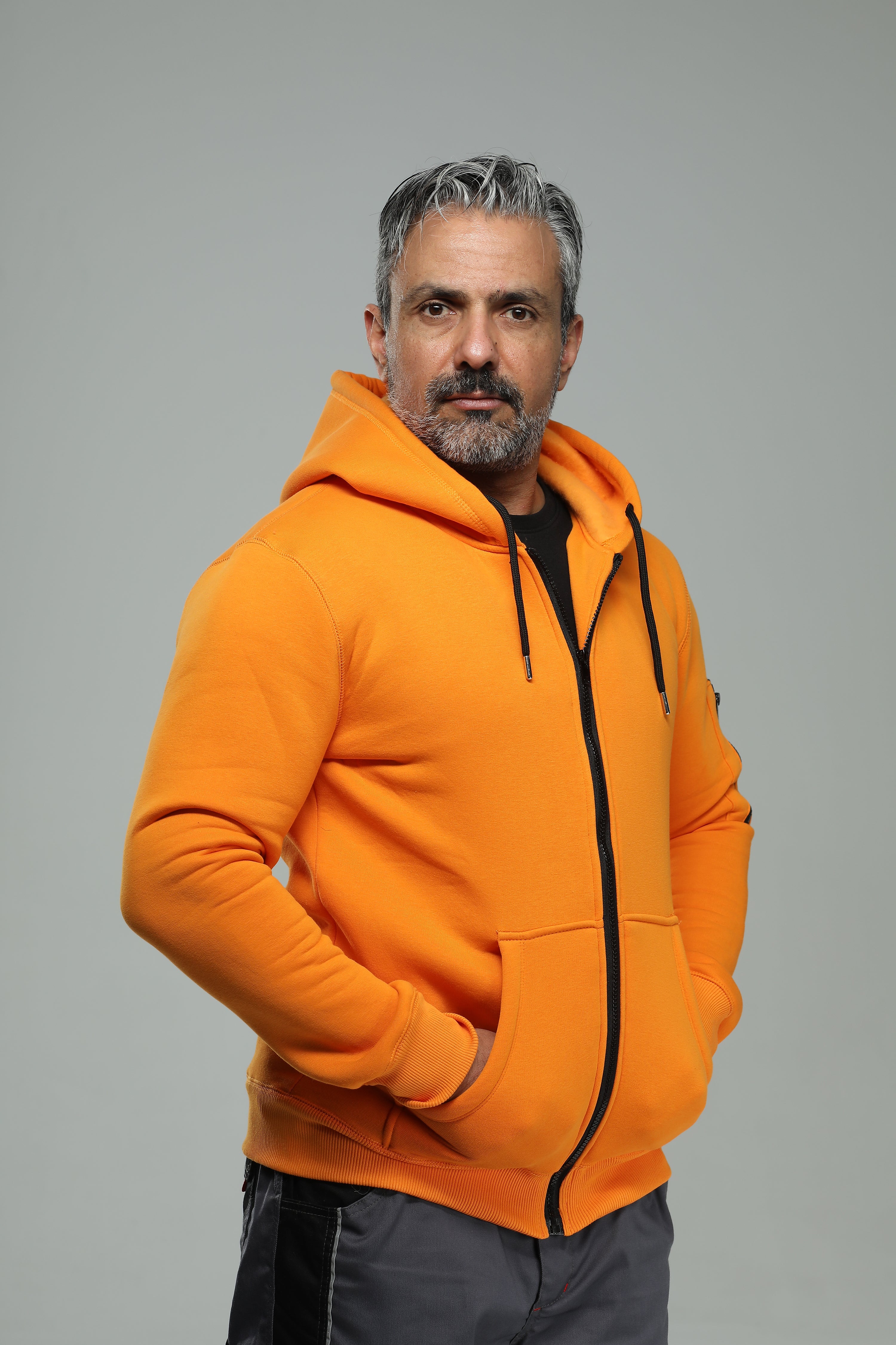 Hoodie sweater jacket