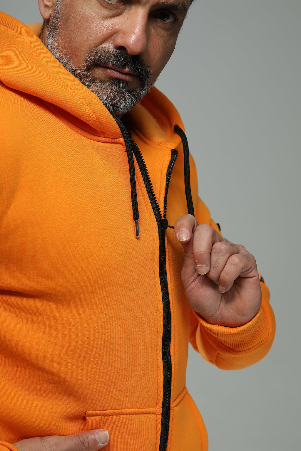 Hoodie sweater jacket