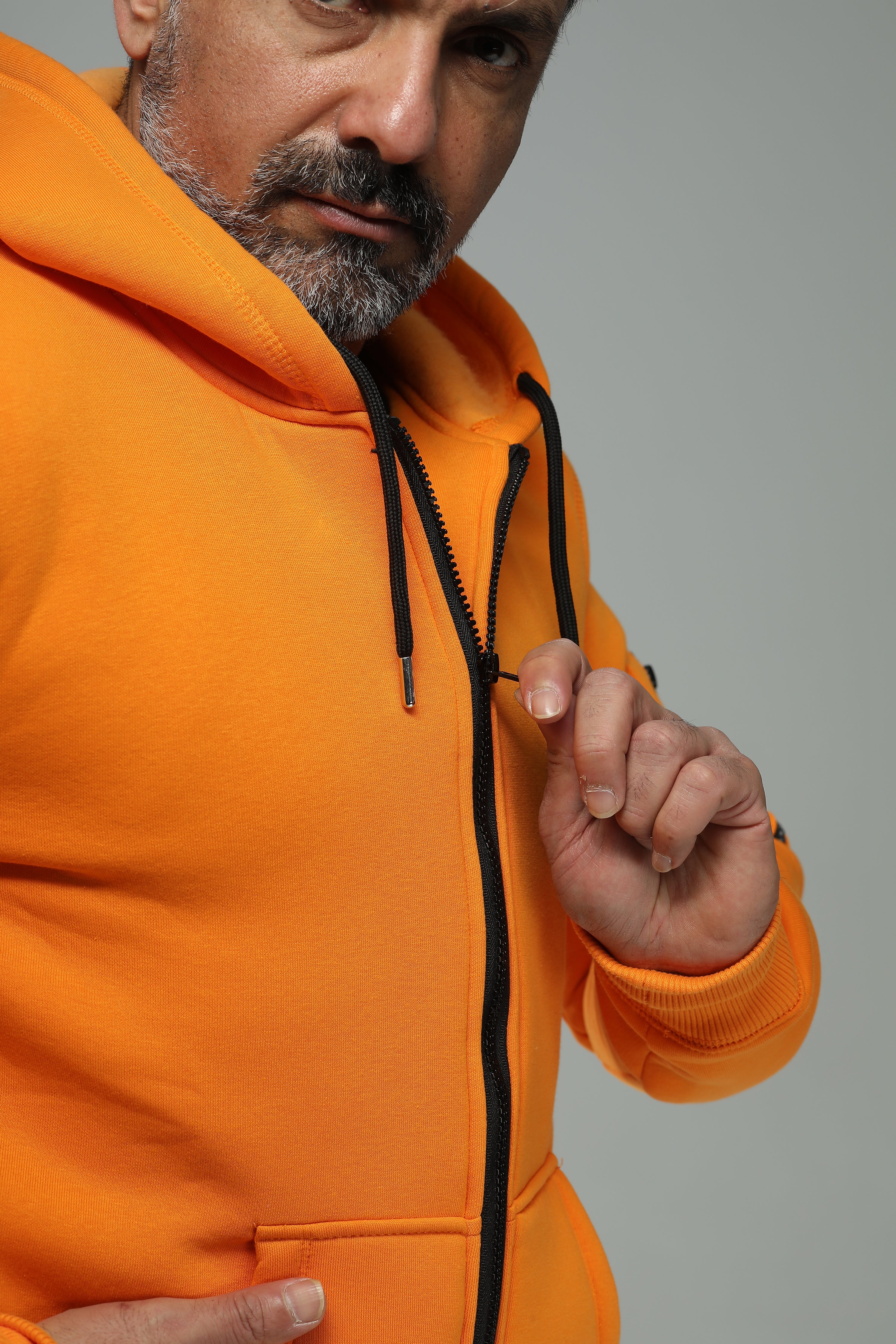 Hoodie sweater jacket