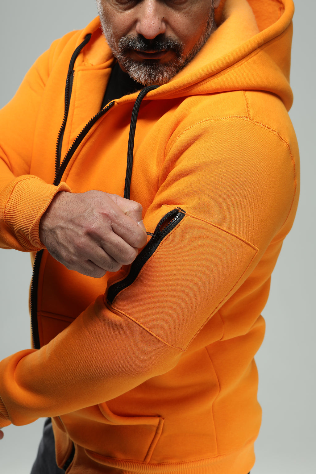 Hoodie sweater jacket