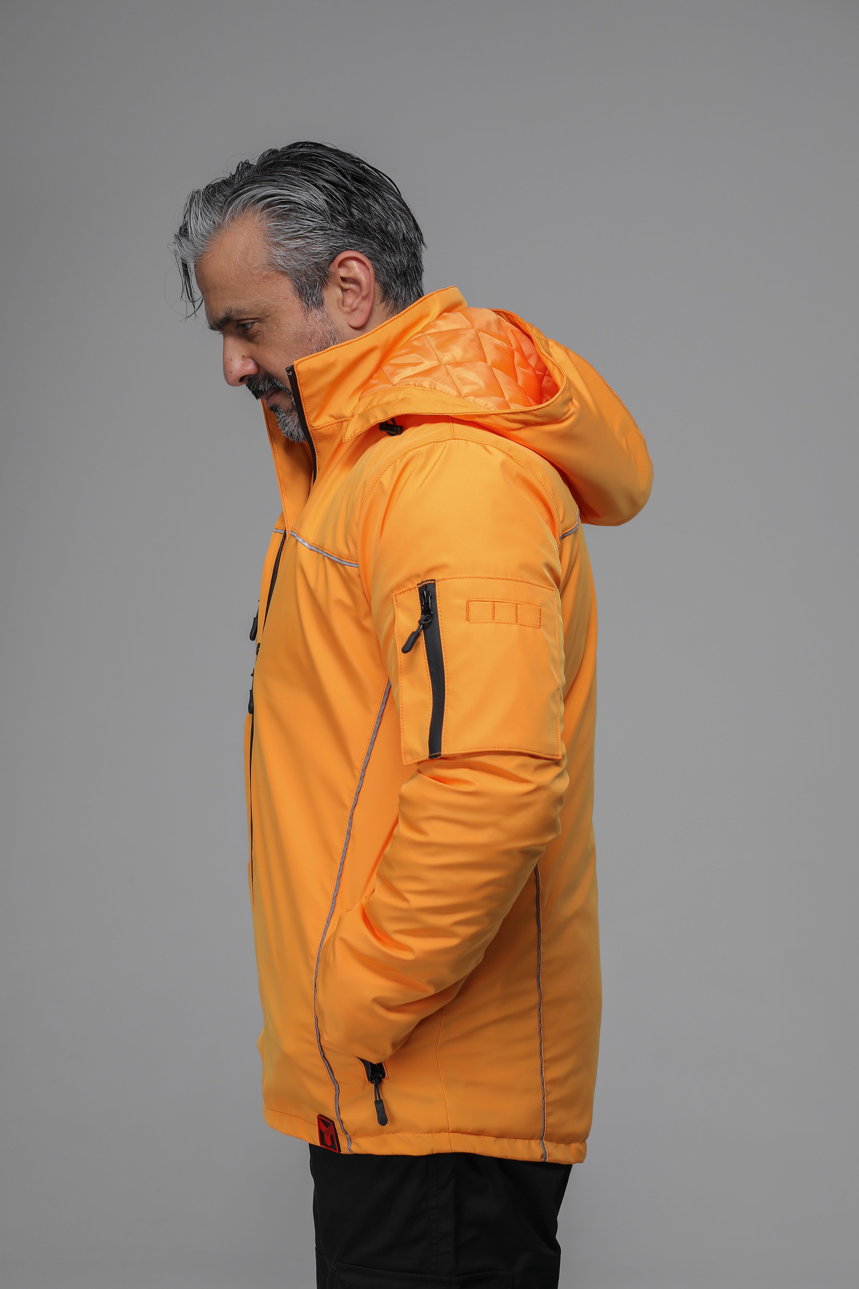 Winter Work Jacket Bondi Orange